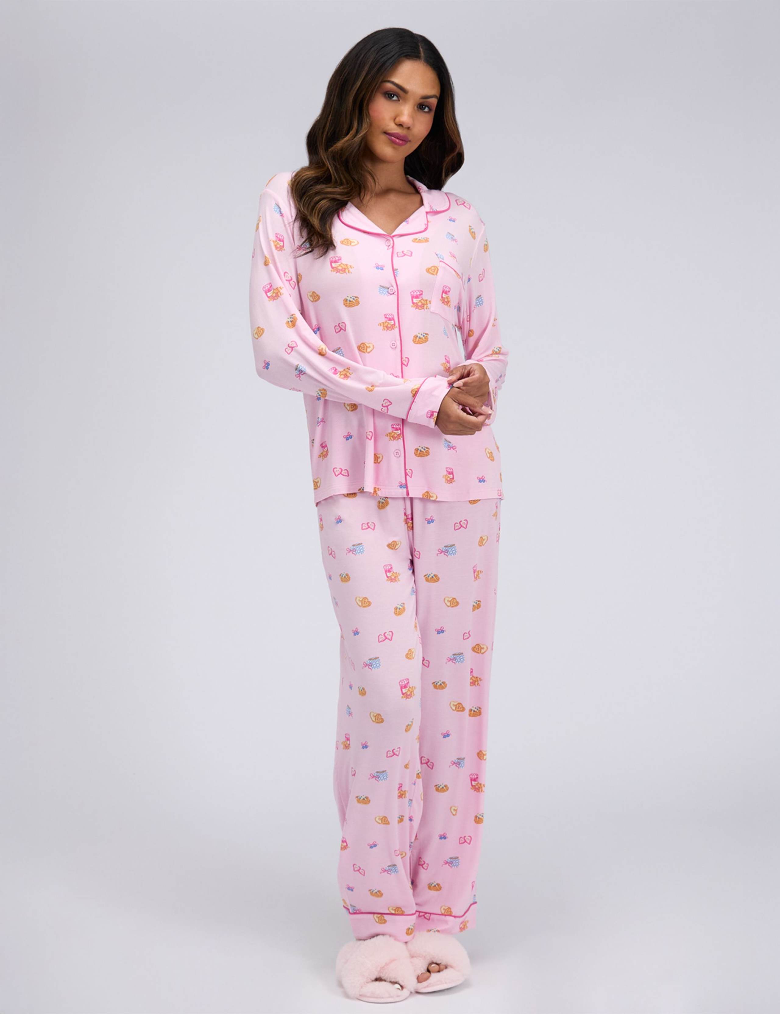 Breakfast Modal Rich Pyjama Set 2 of 7
