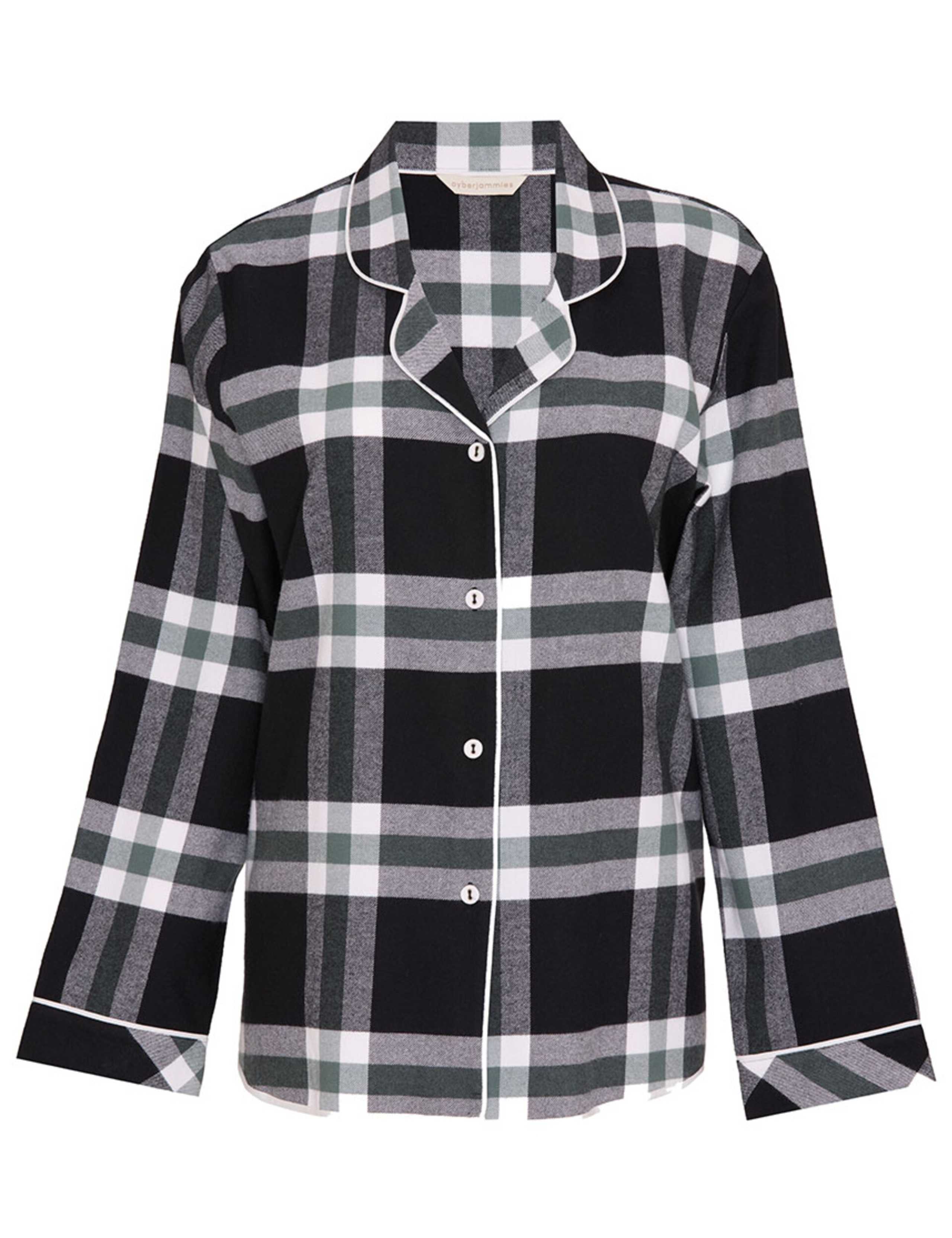 Pure Cotton Checked Pyjama Top 2 of 3