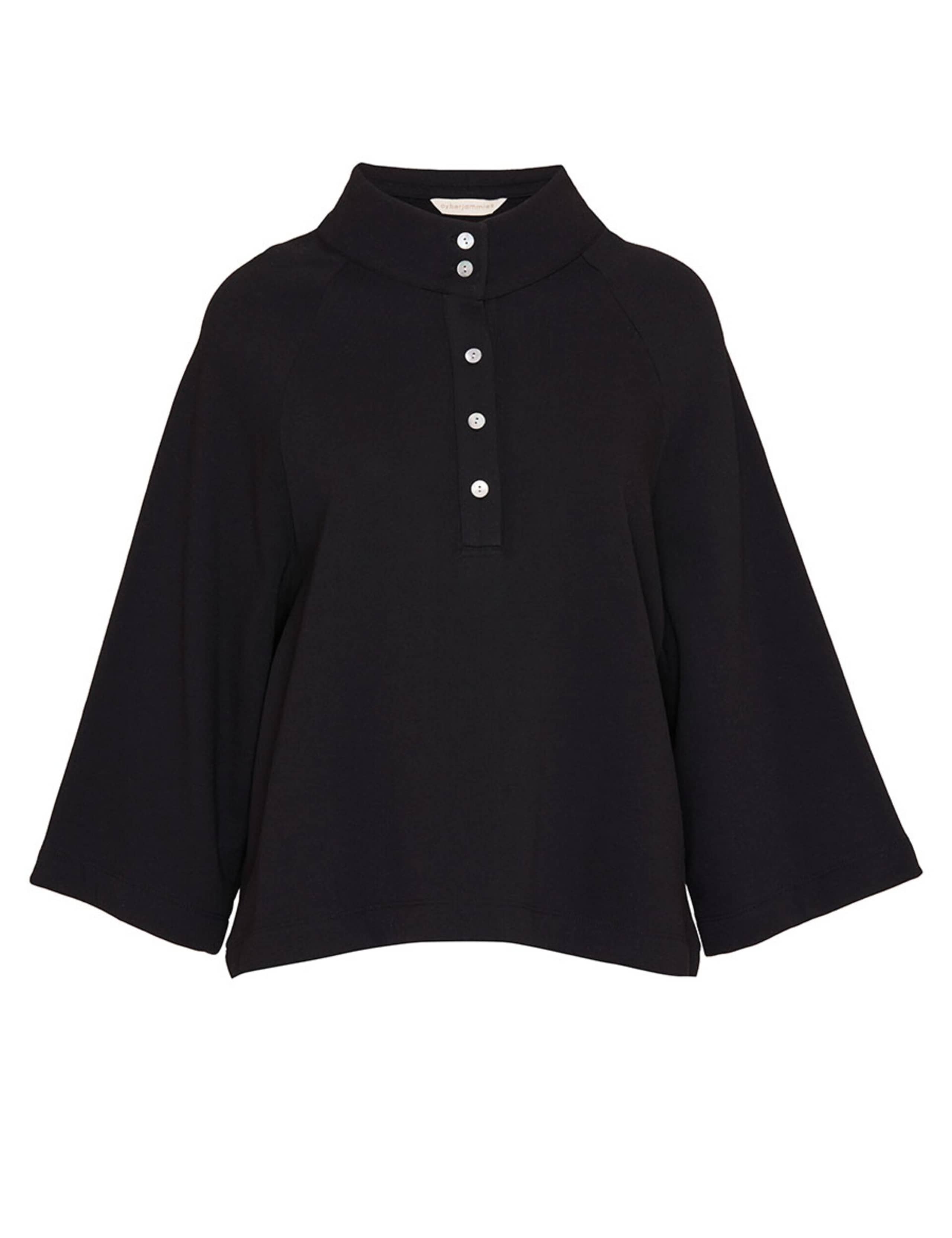 Cotton Modal Half Button Sweatshirt 2 of 4