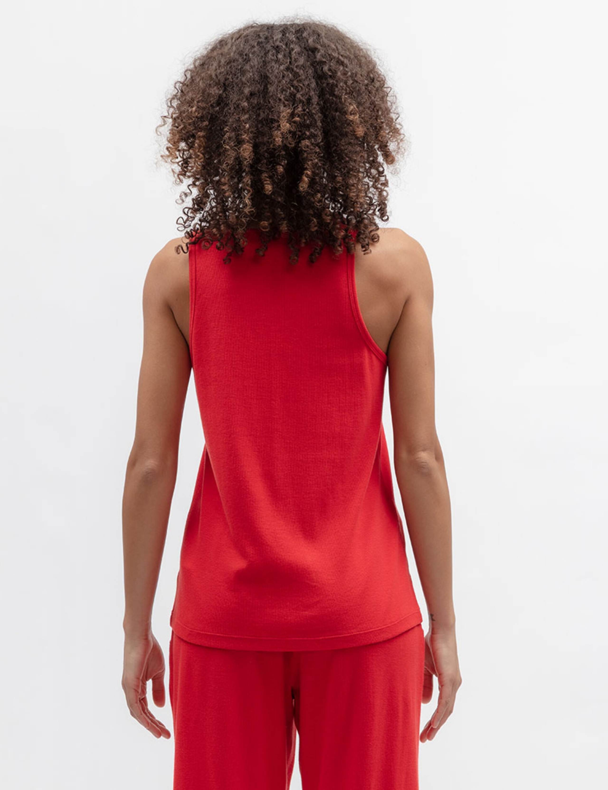 Cotton Modal Ribbed Vest 3 of 3