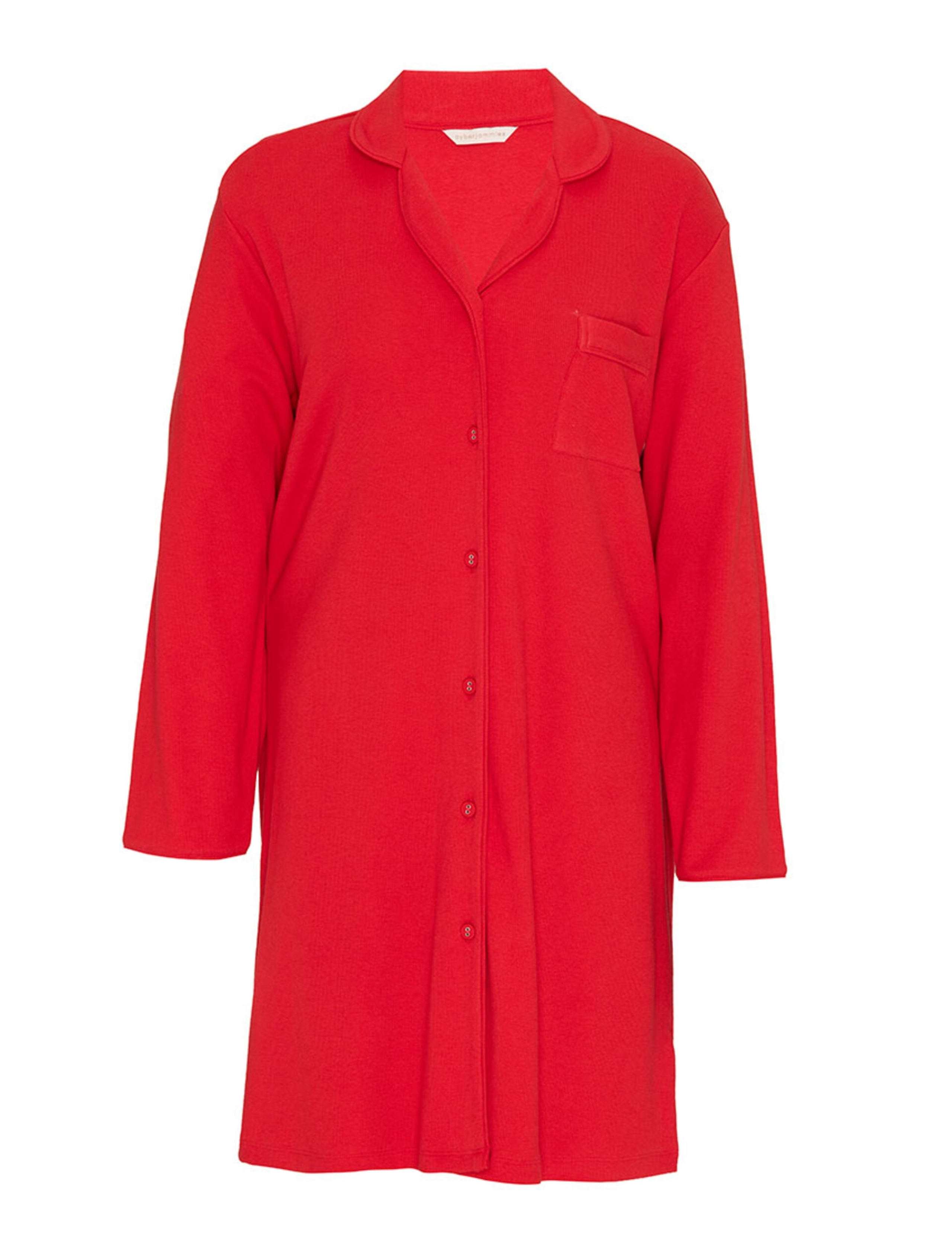 Cotton Modal Ribbed Nightshirt 2 of 3