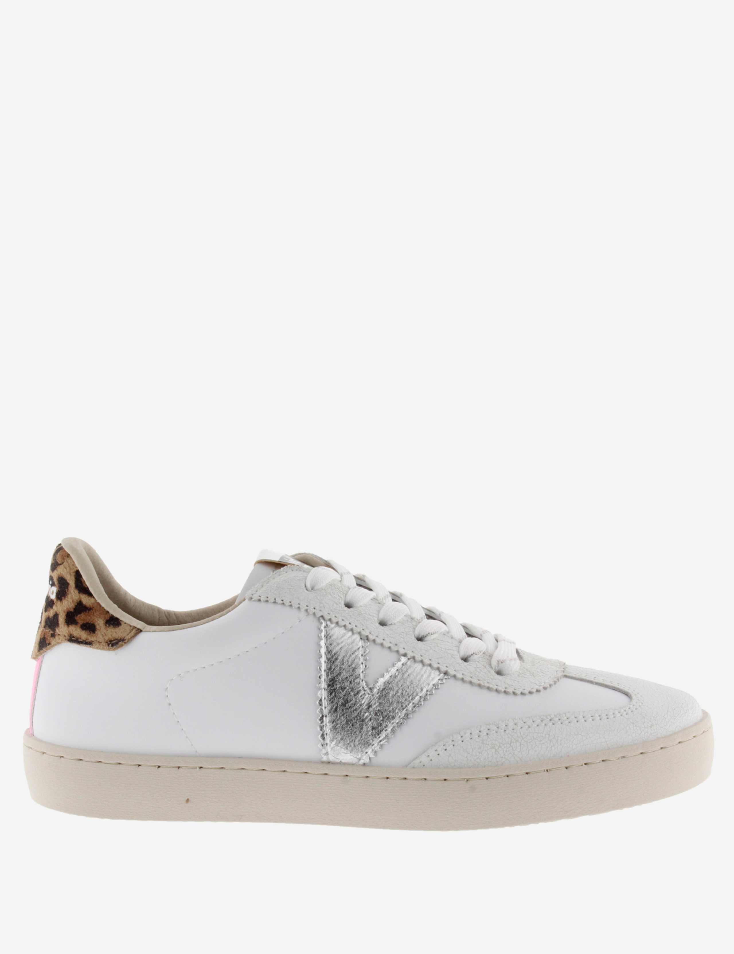 Berlin Metallic Leather Trainers 1 of 5