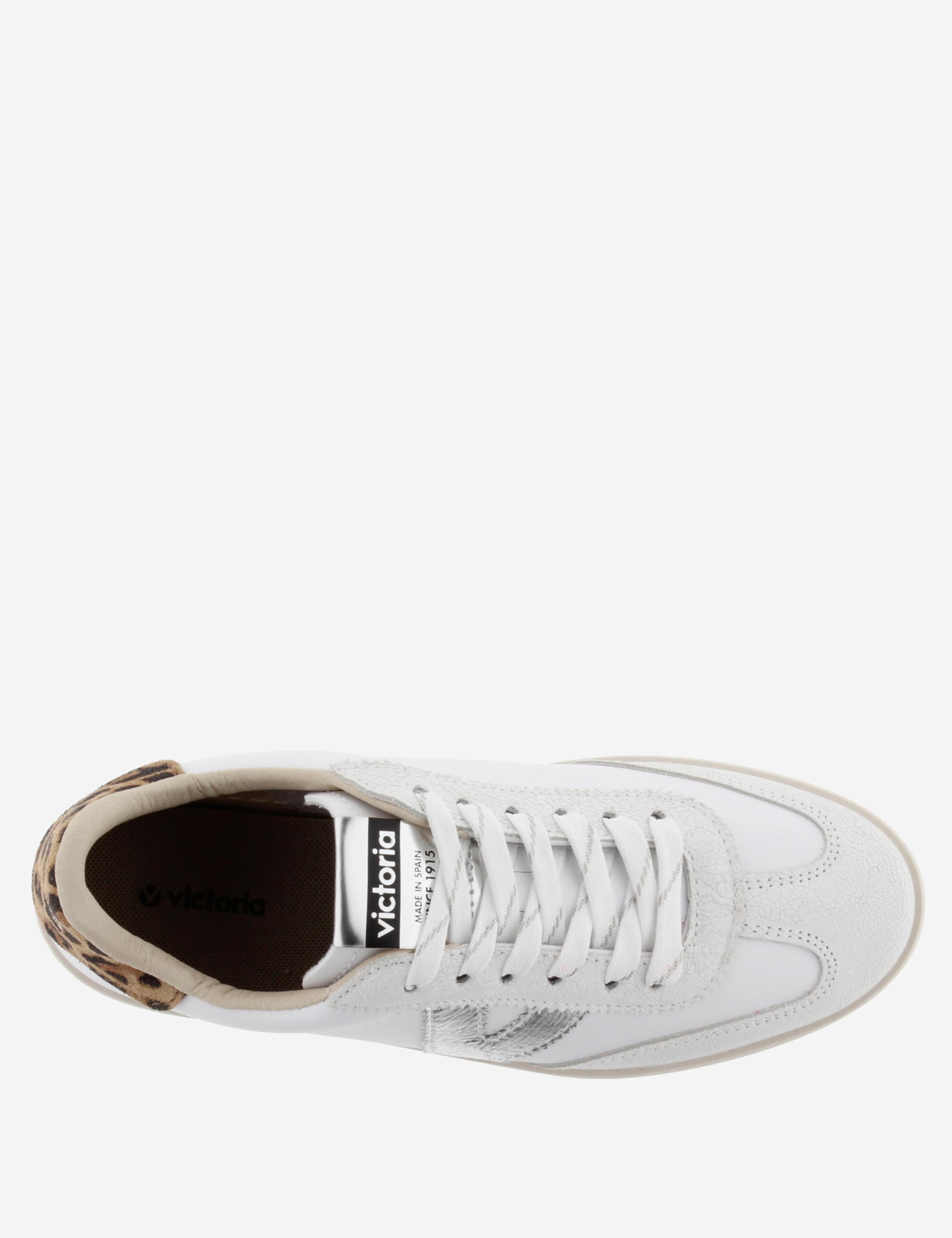Berlin Metallic Leather Trainers 4 of 5