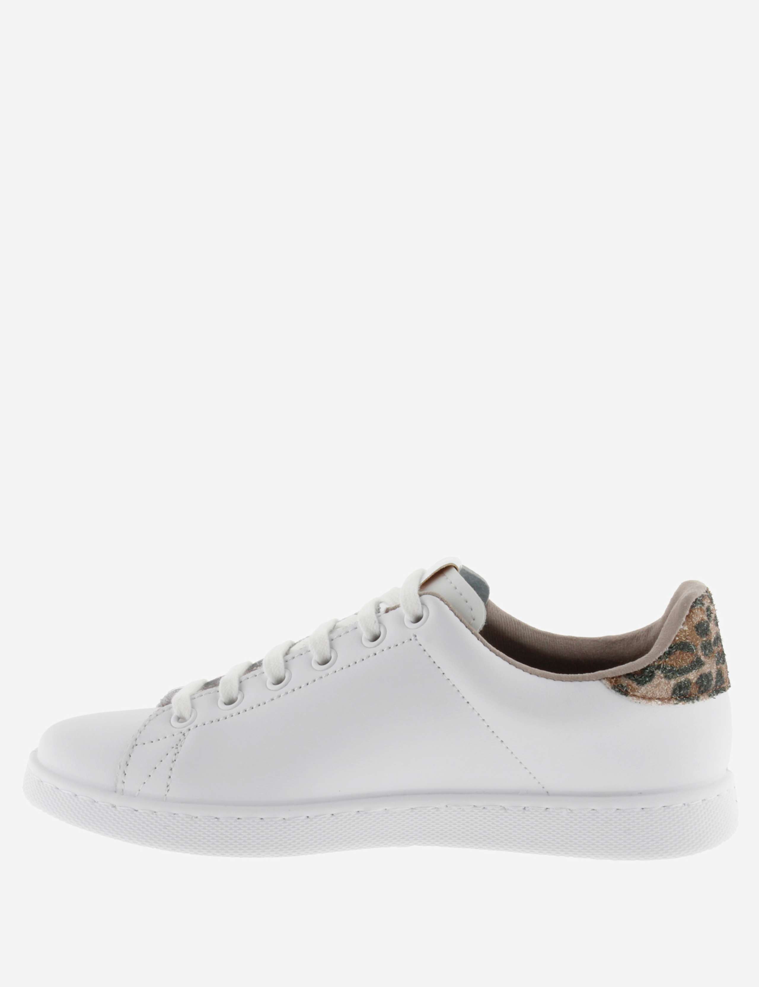 Tenis Glitter Leather Lace-Up Trainers 5 of 5