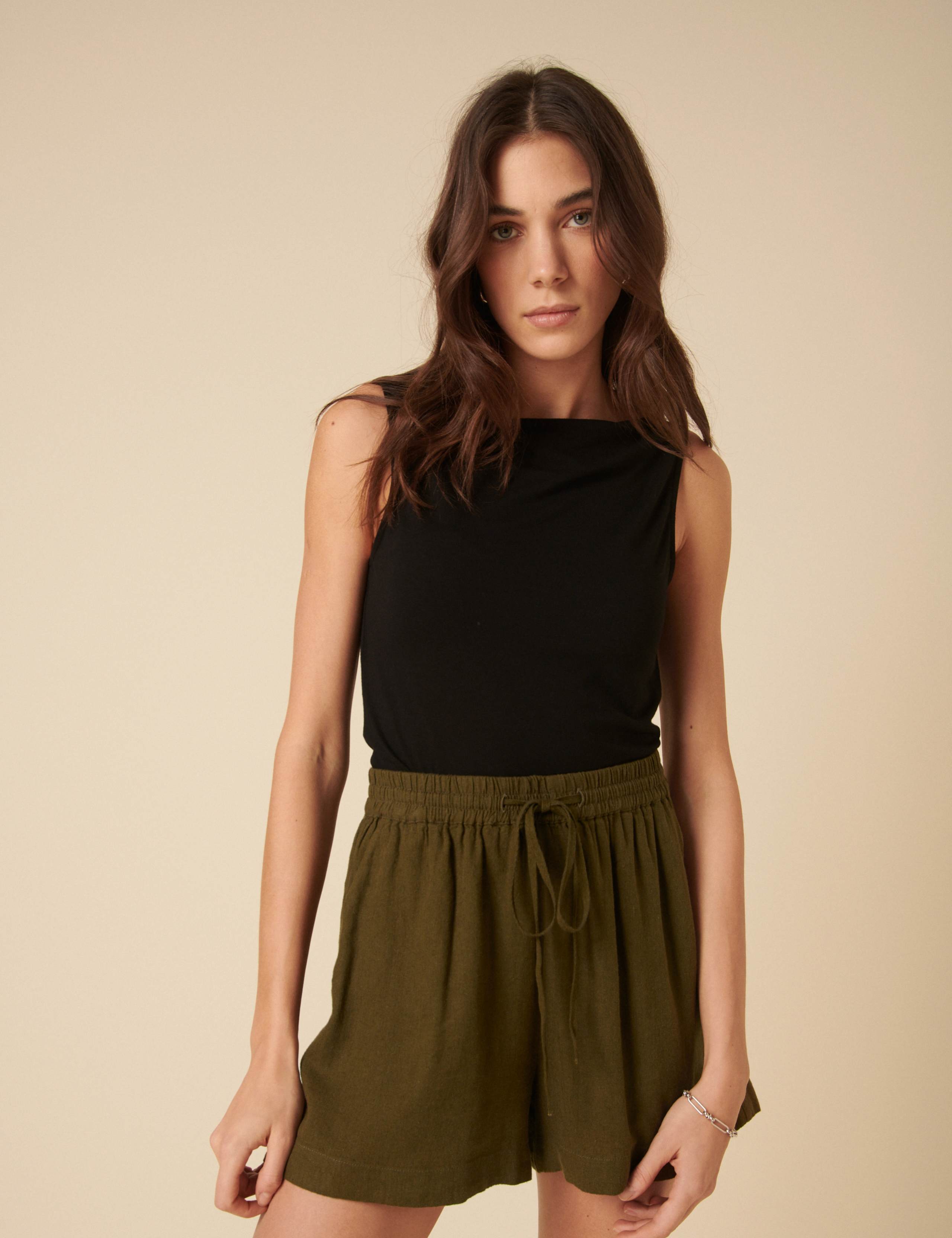 Linen Rich Shorts 1 of 4