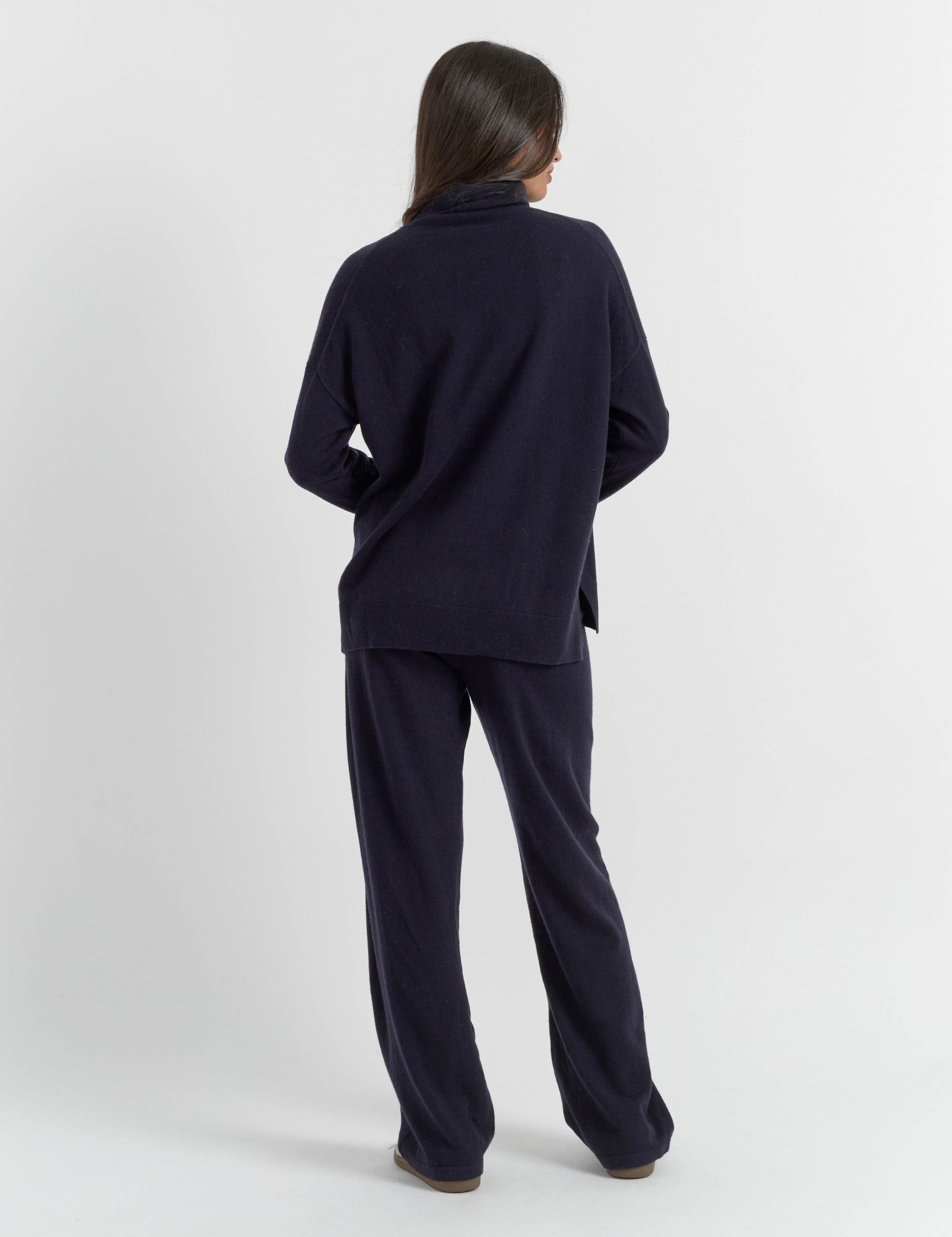 Wool Rich with Cashmere Roll Neck Relaxed Jumper 3 of 3