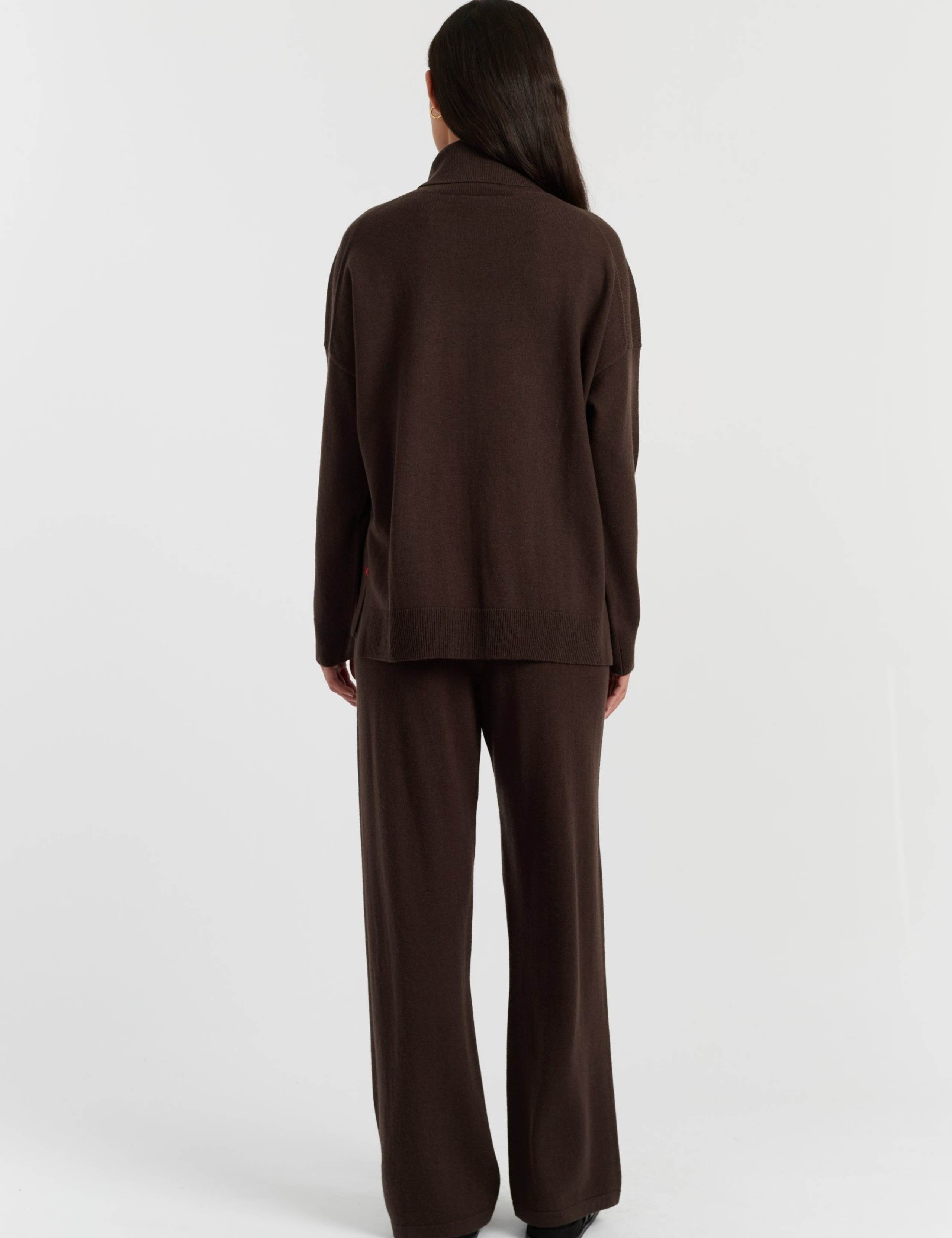 Wool Rich with Cashmere Roll Neck Relaxed Jumper 3 of 4