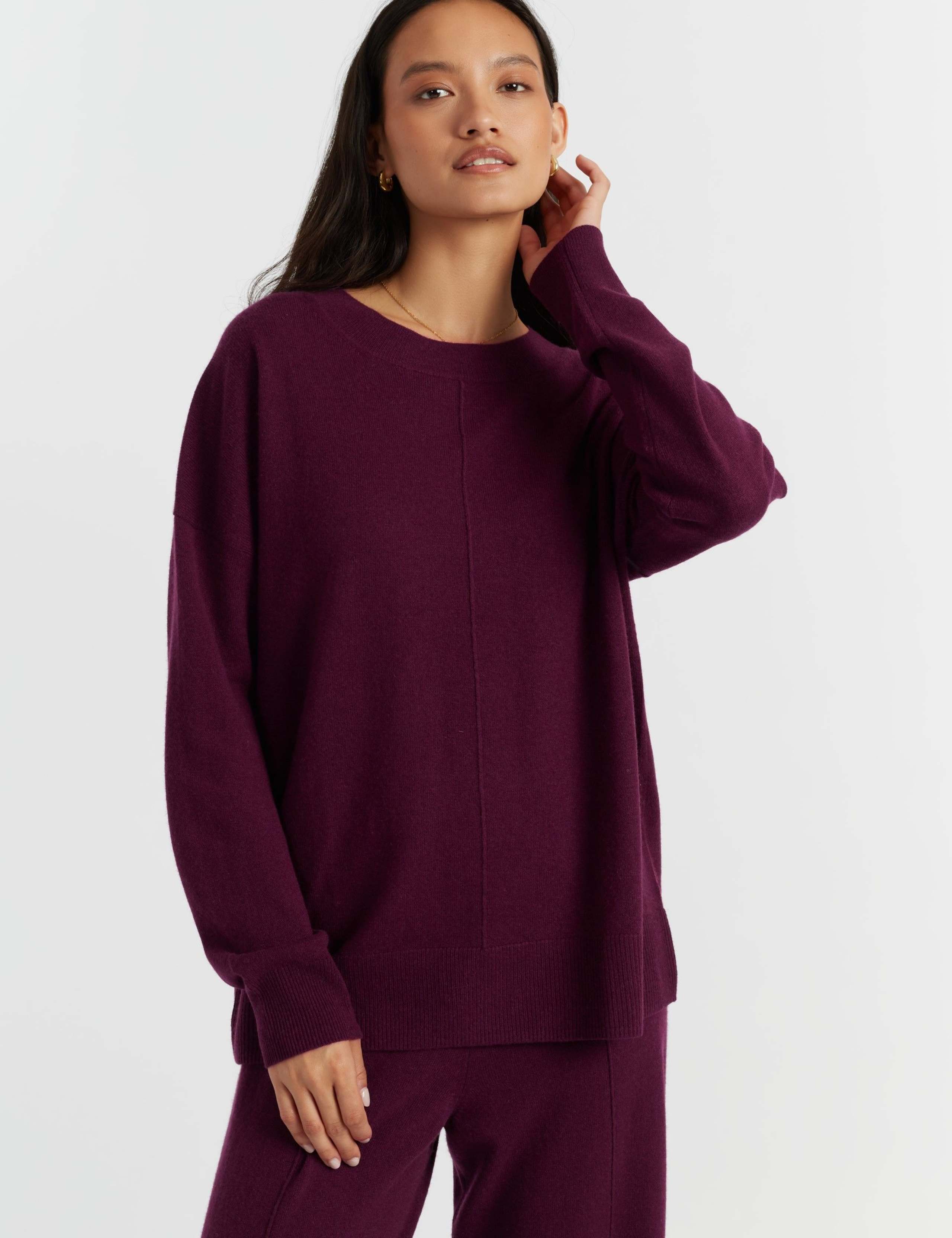 Wool Rich with Cashmere Relaxed Jumper 4 of 4