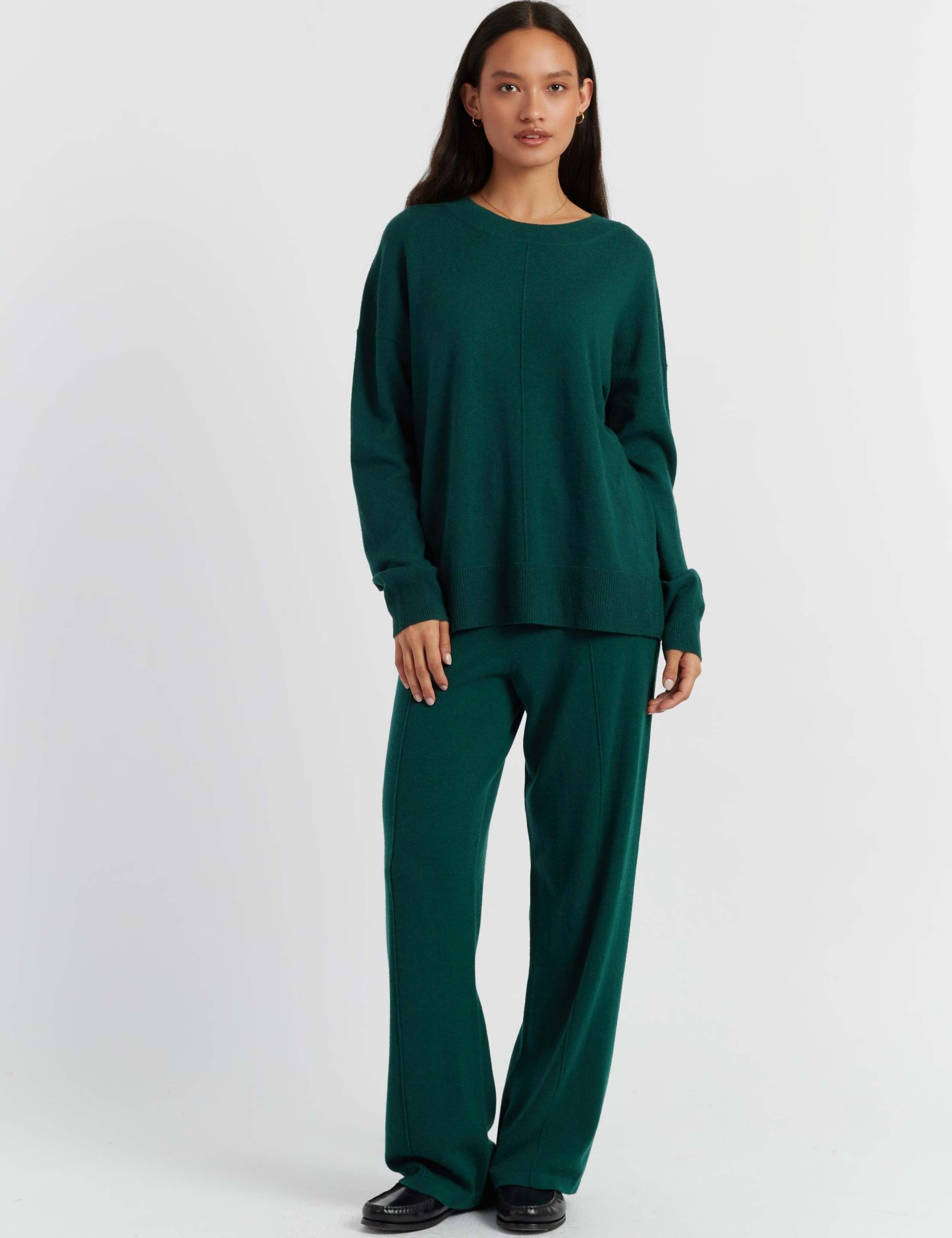 Wool Rich with Cashmere Relaxed Jumper 1 of 4