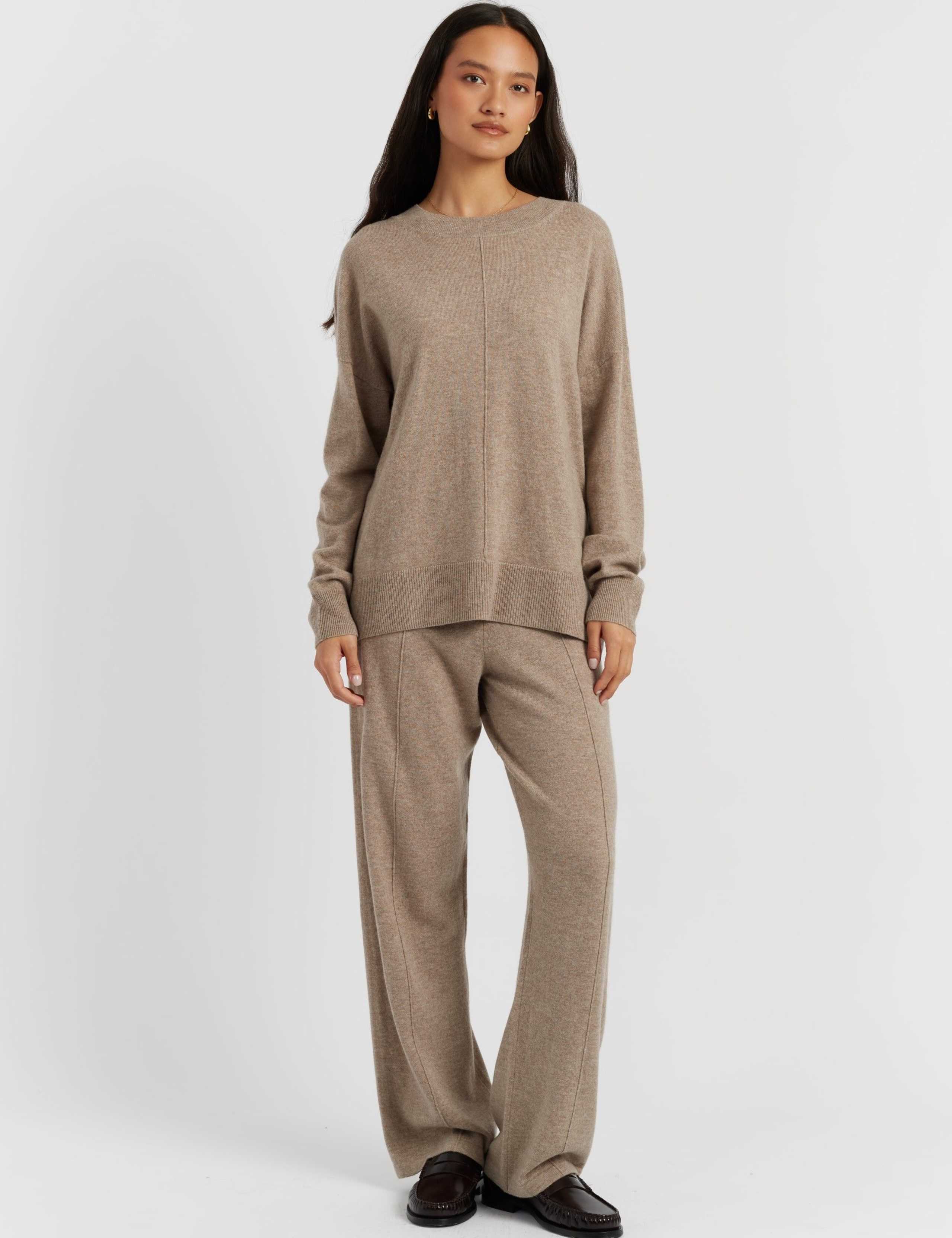 Wool Rich with Cashmere Relaxed Jumper 1 of 4
