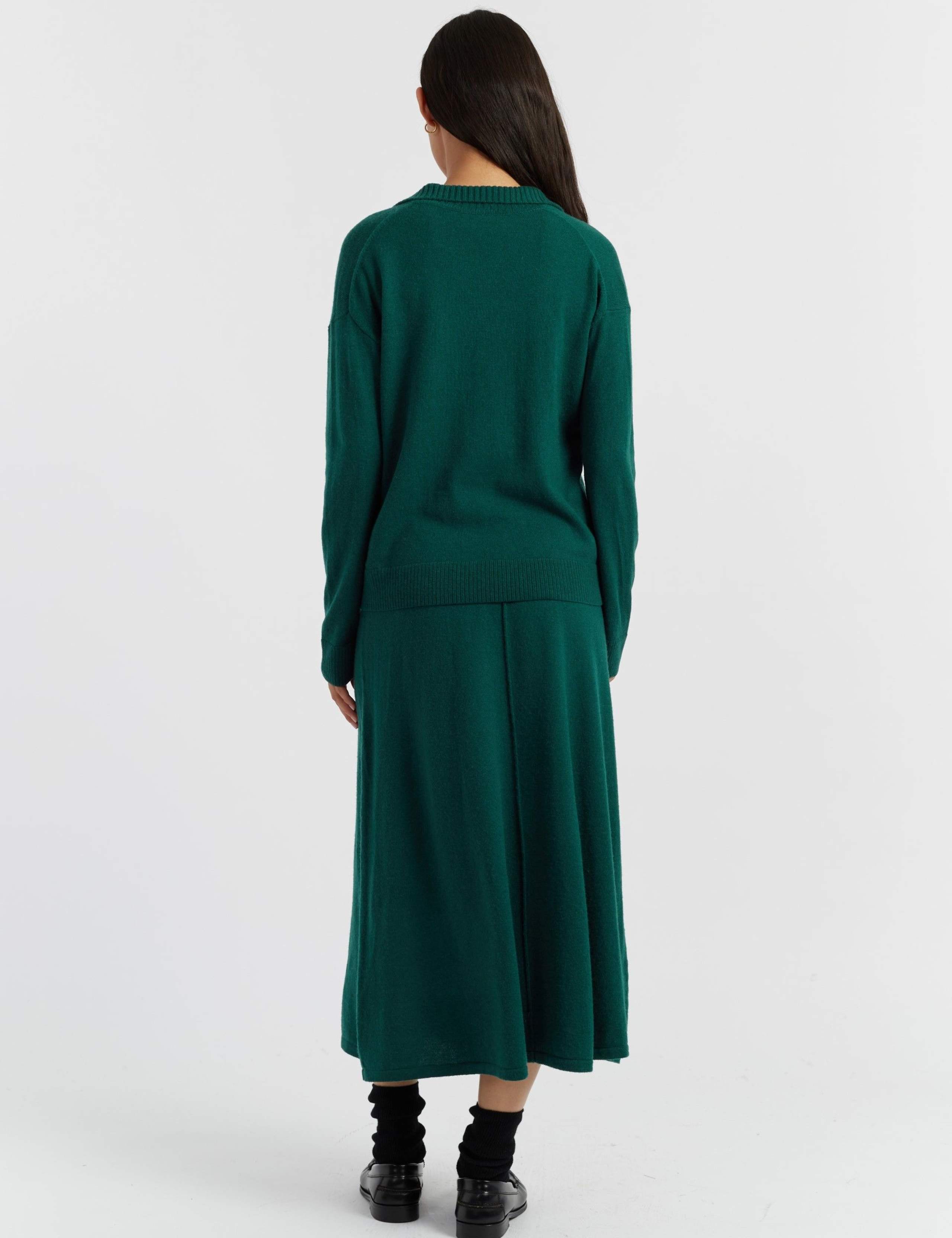 Wool Rich Collared Jumper with Cashmere 3 of 4