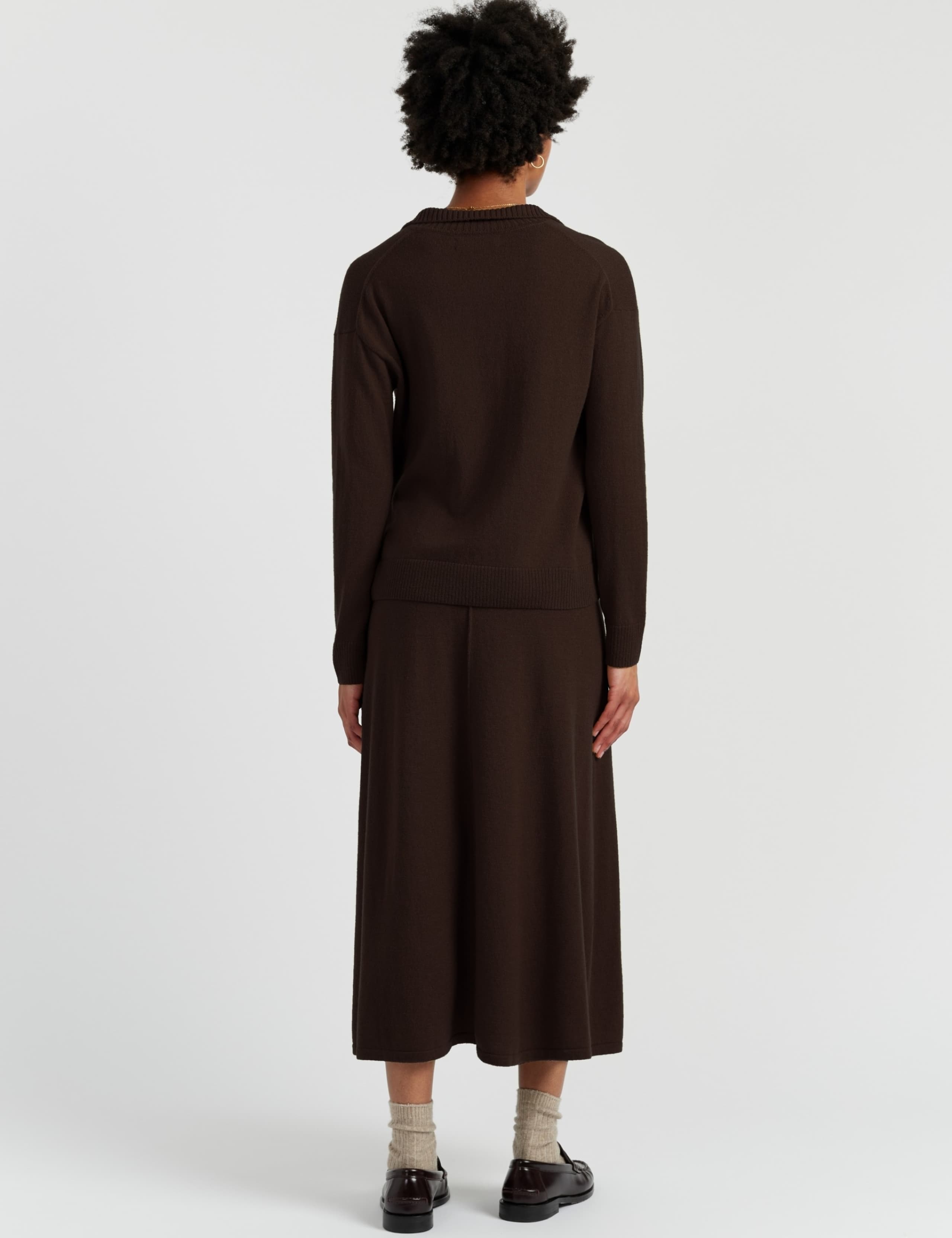 Wool Rich Collared Jumper with Cashmere 3 of 3