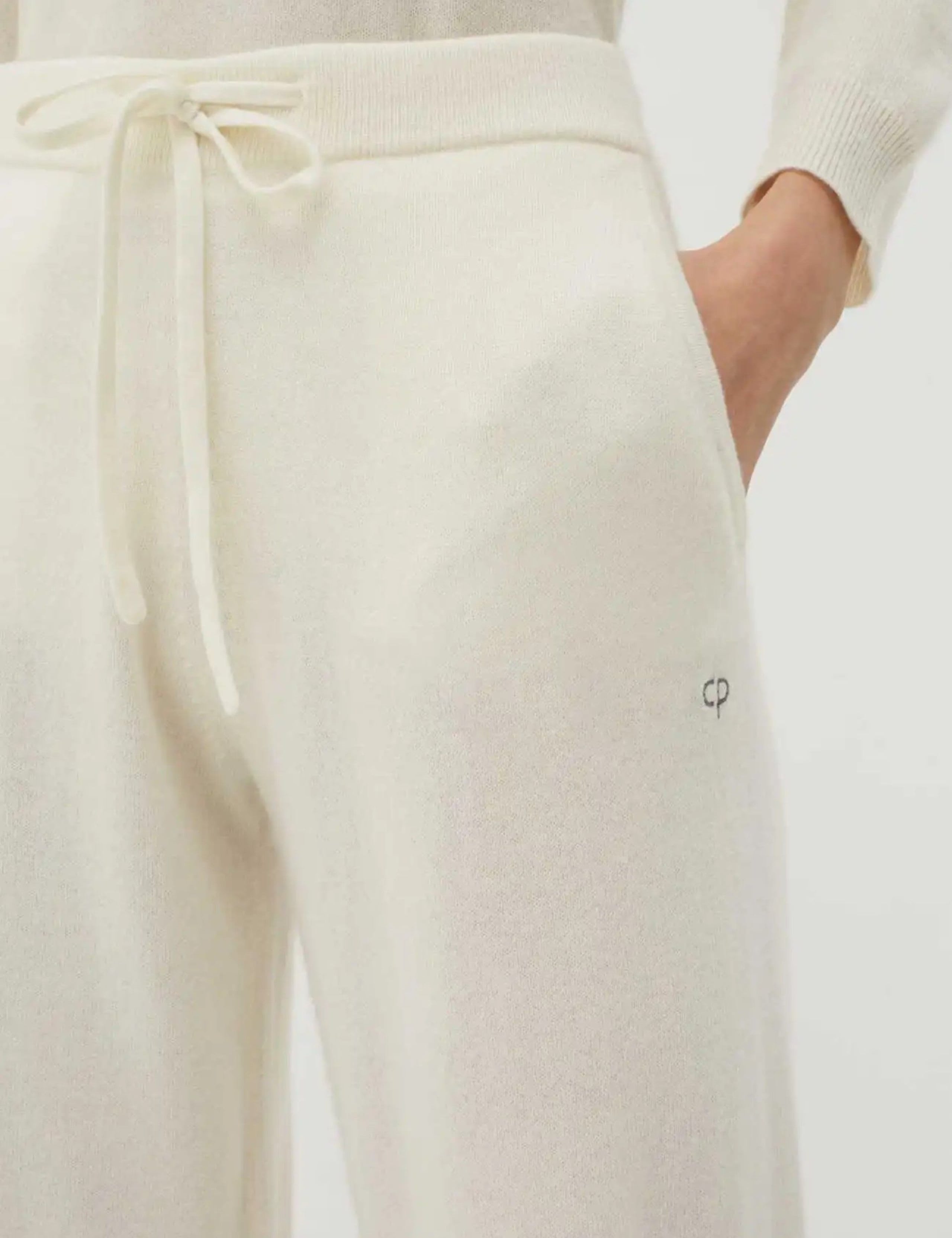 Pure Cashmere Wide Leg Joggers 5 of 5