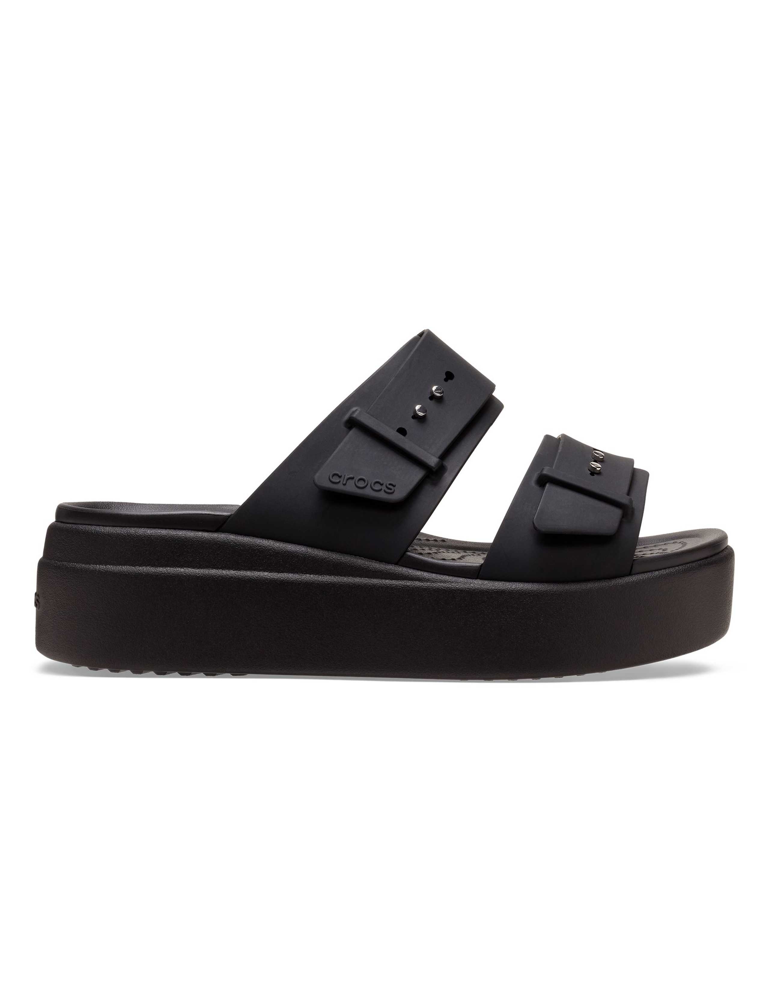 Brooklyn Buckle Wedge Sandals 7 of 7