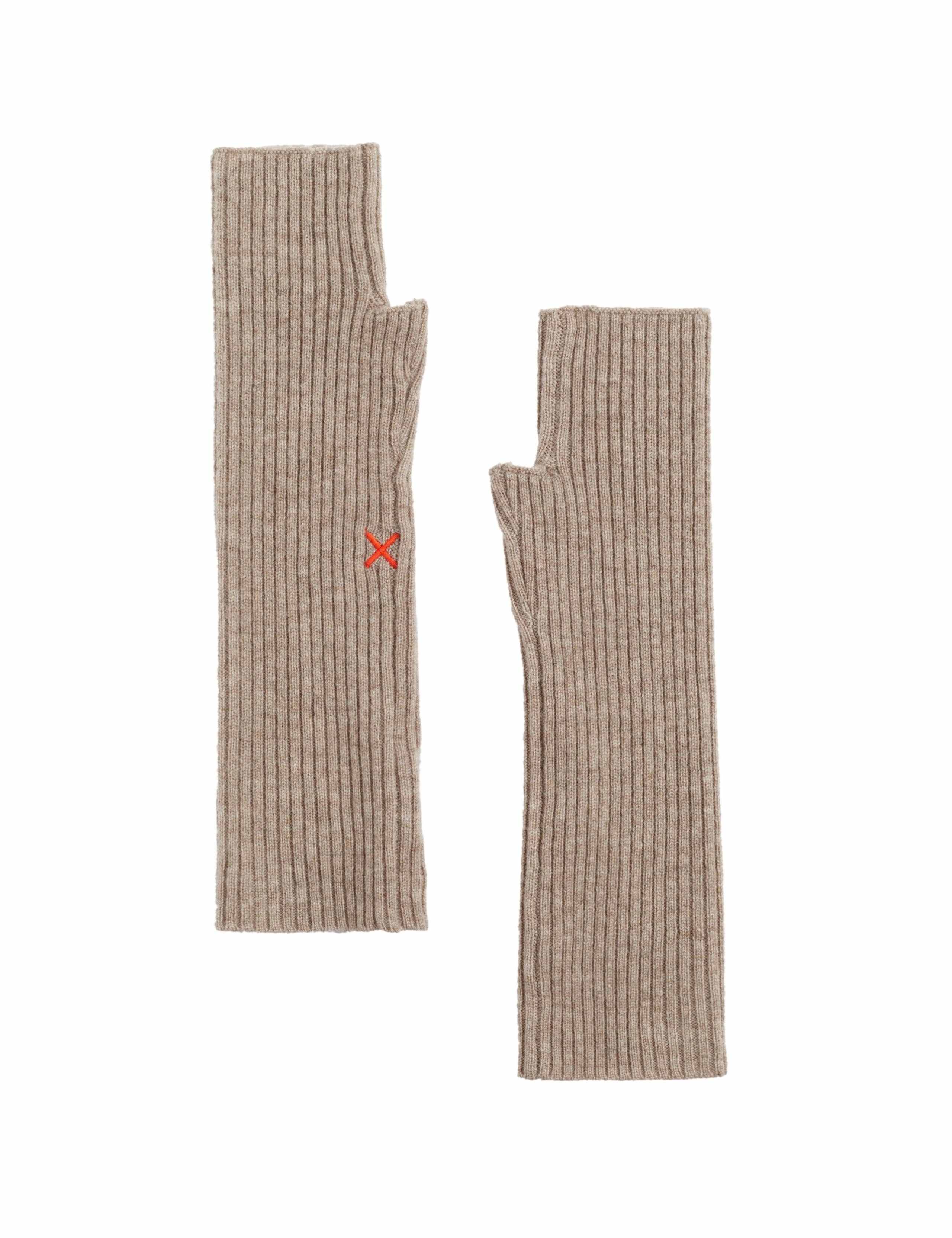 Wool Rich Fingerless Gloves With Cashmere 2 of 2