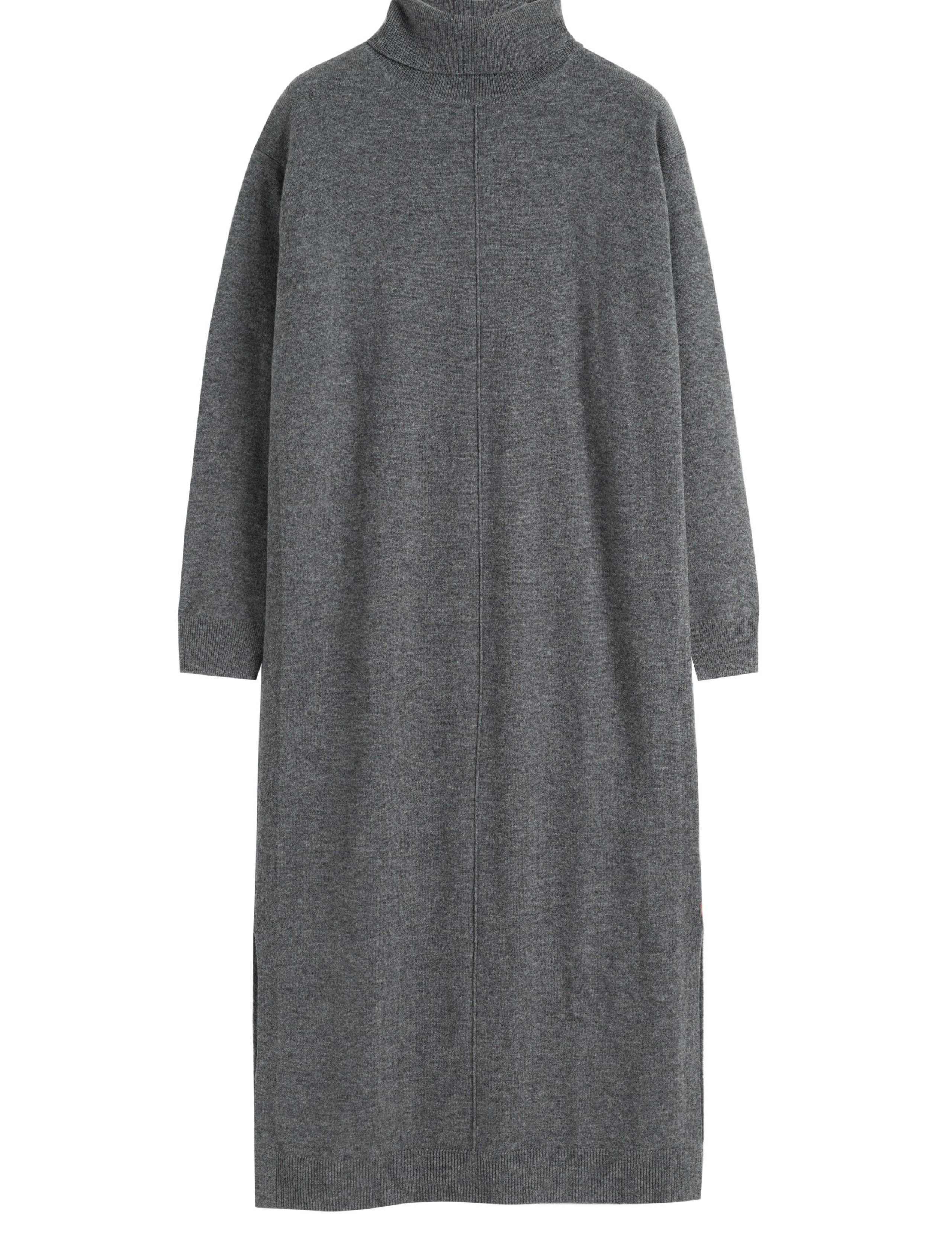 Wool Rich Roll Neck Midi Jumper Dress 2 of 3
