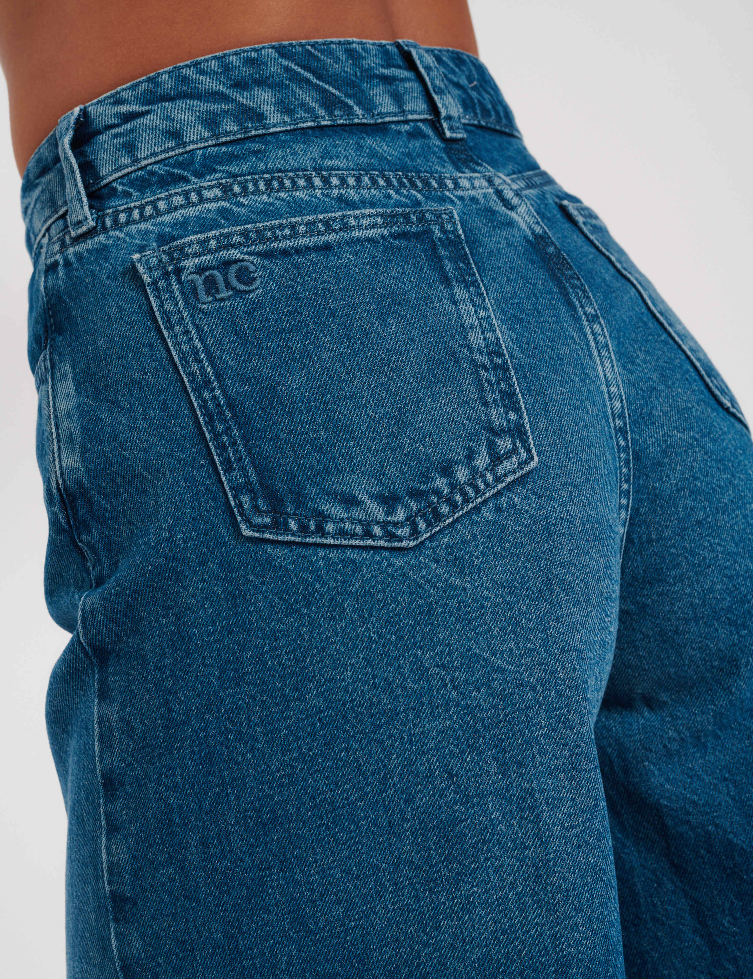 High Waisted Wide Leg Palazzo Jeans 5 of 5