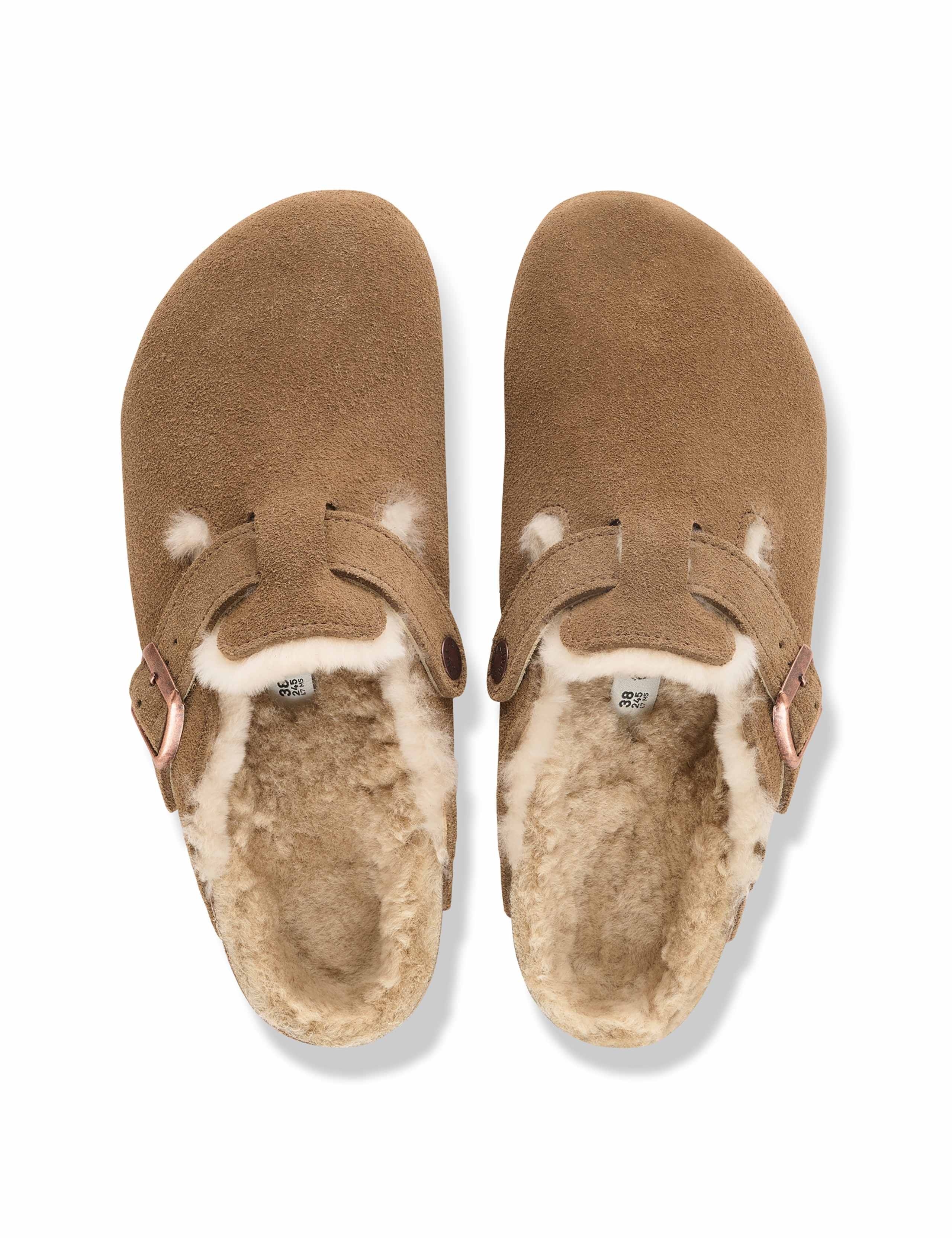 Boston Shearling Lined Clog Mule Slippers 3 of 3