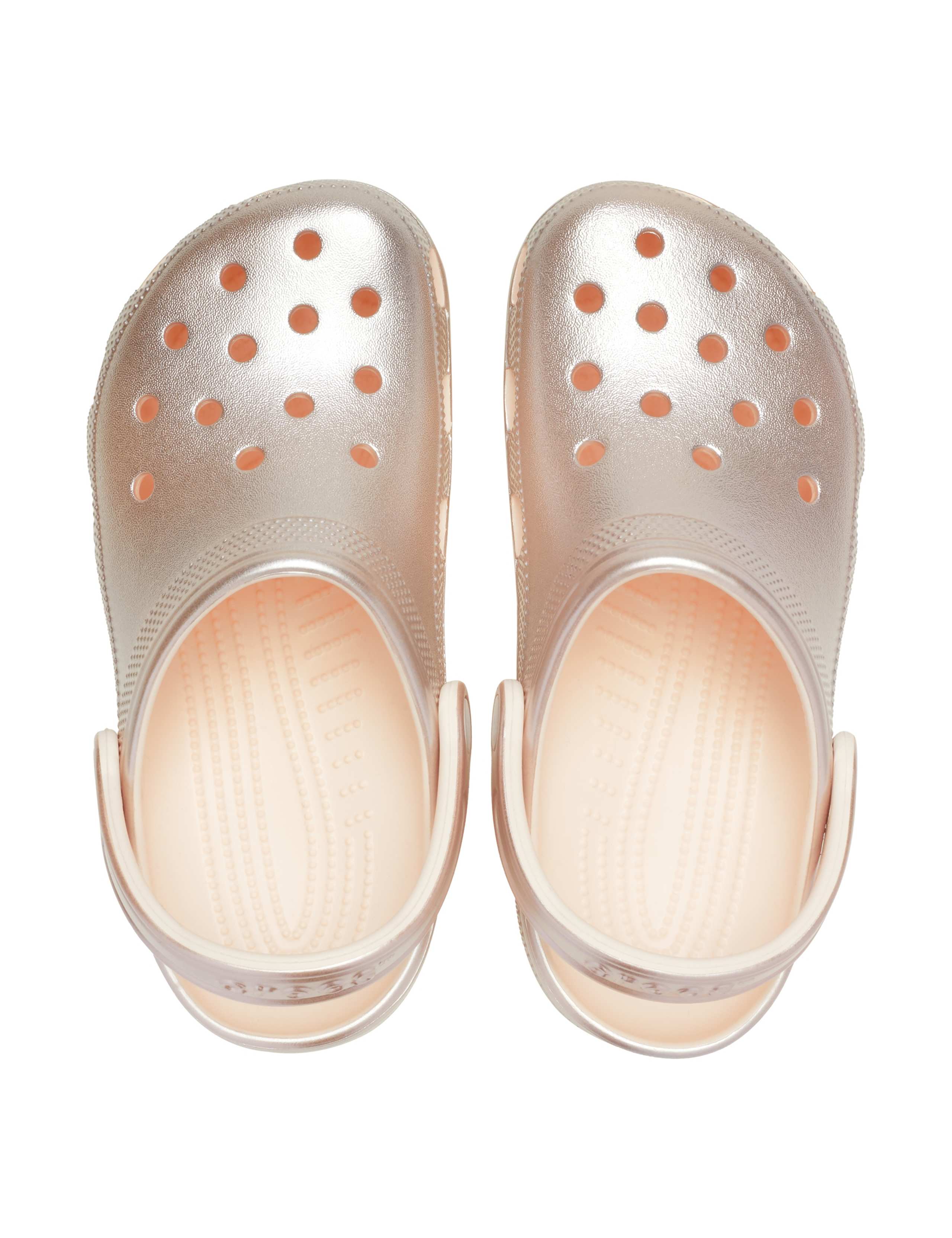 Tinted Metallic Slip On Flat Clogs 2 of 6