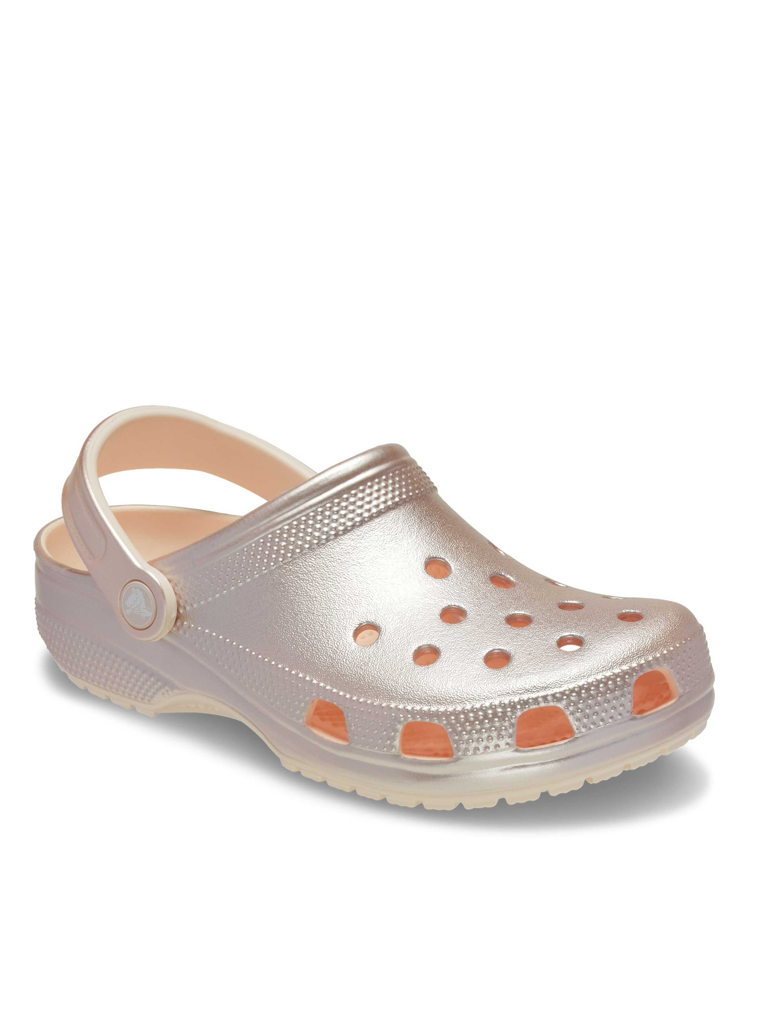 Tinted Metallic Slip On Flat Clogs 3 of 6
