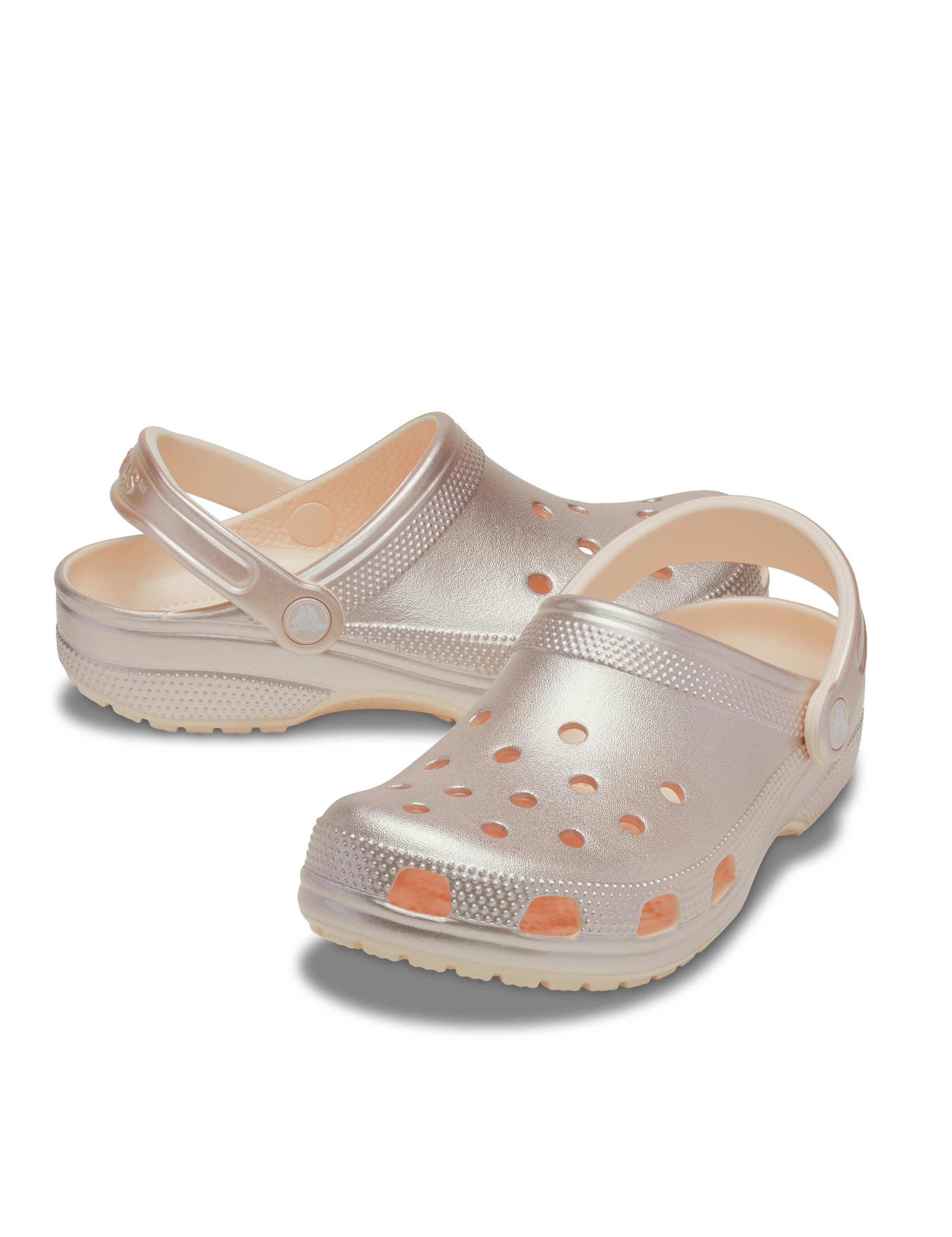 Tinted Metallic Slip On Flat Clogs 5 of 6