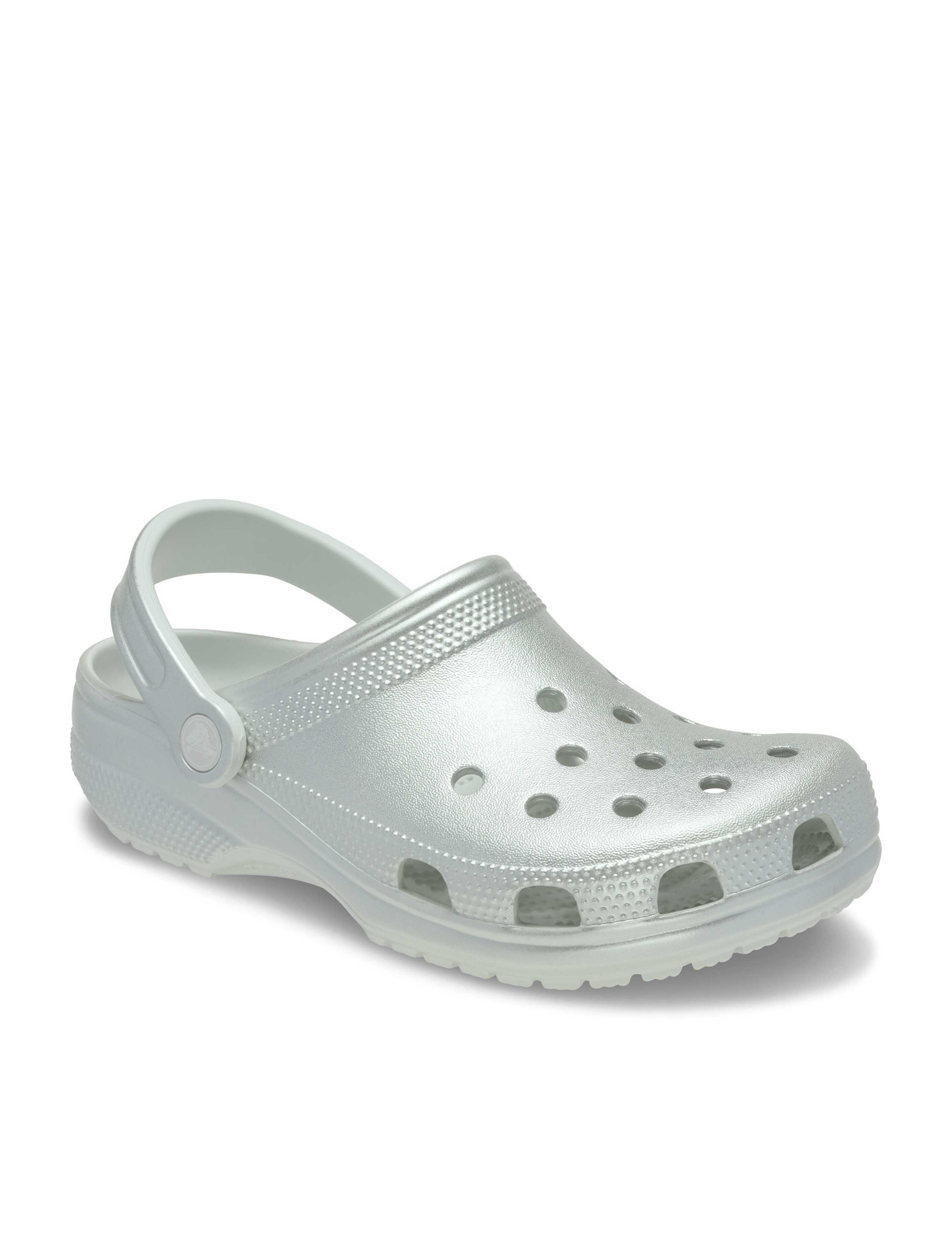Tinted Metallic Slip On Flat Clogs 3 of 5