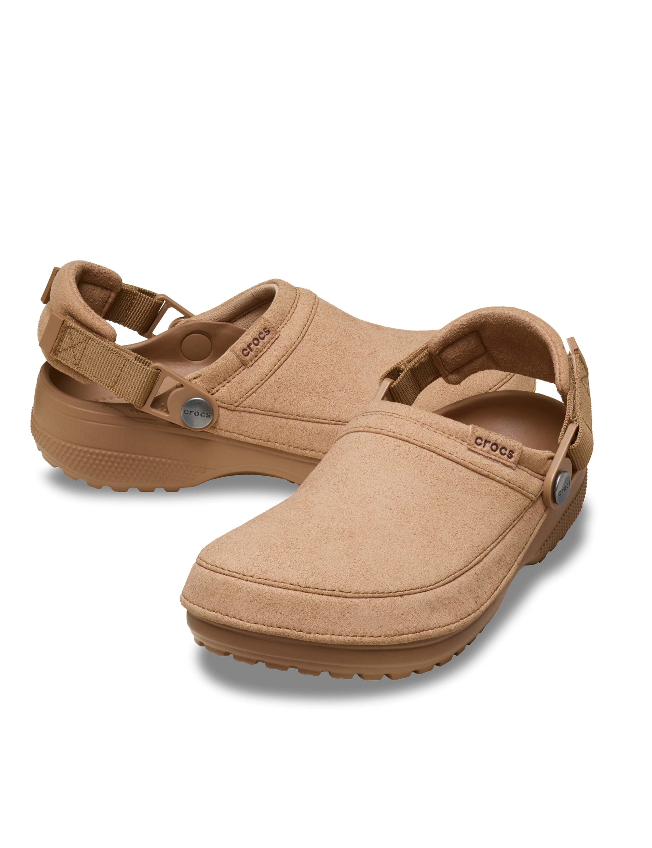 Suede Classic Crafted Flat Clogs 5 of 7