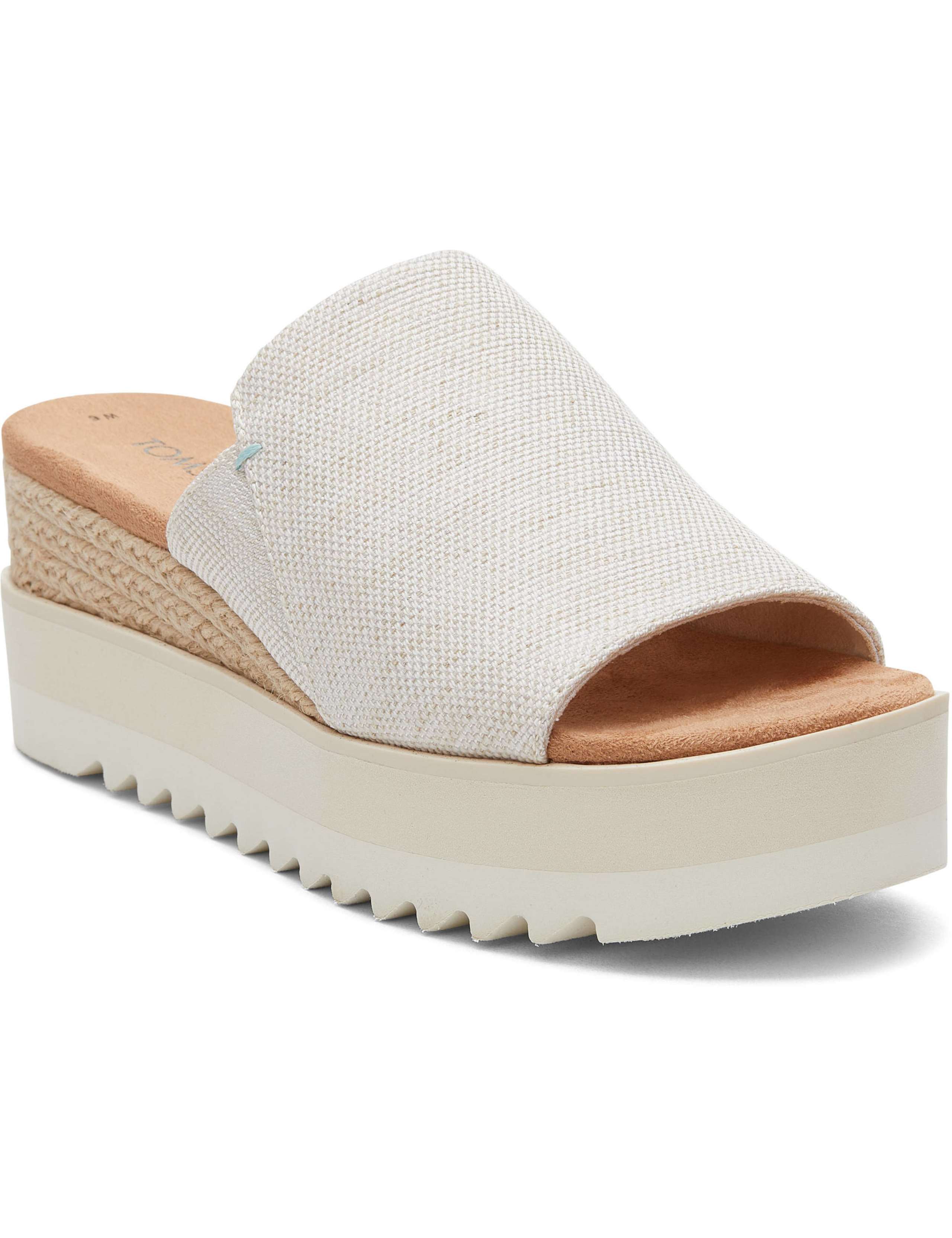 Canvas Wedge Mules 2 of 6