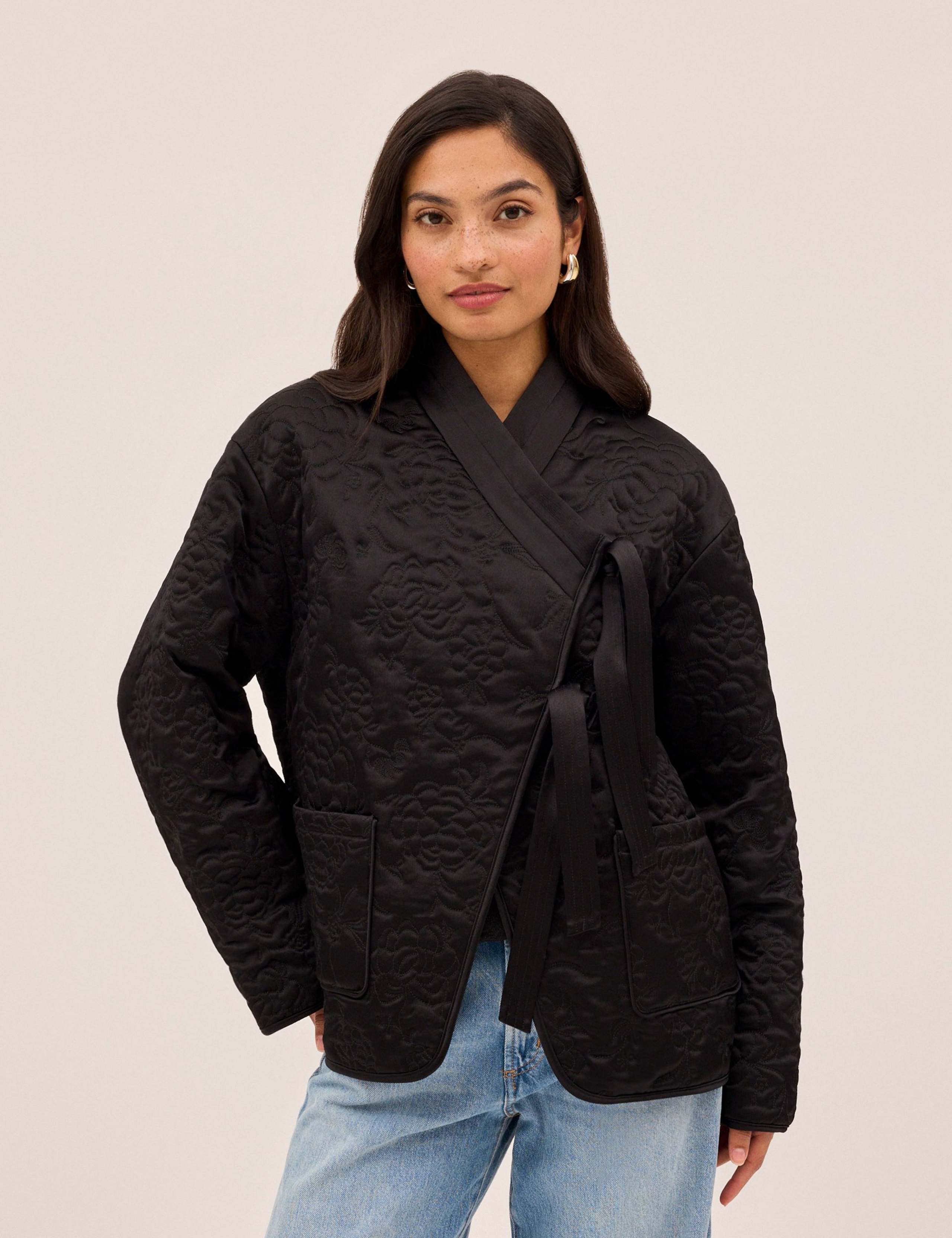 Satin Quilted Jacket 2 of 5