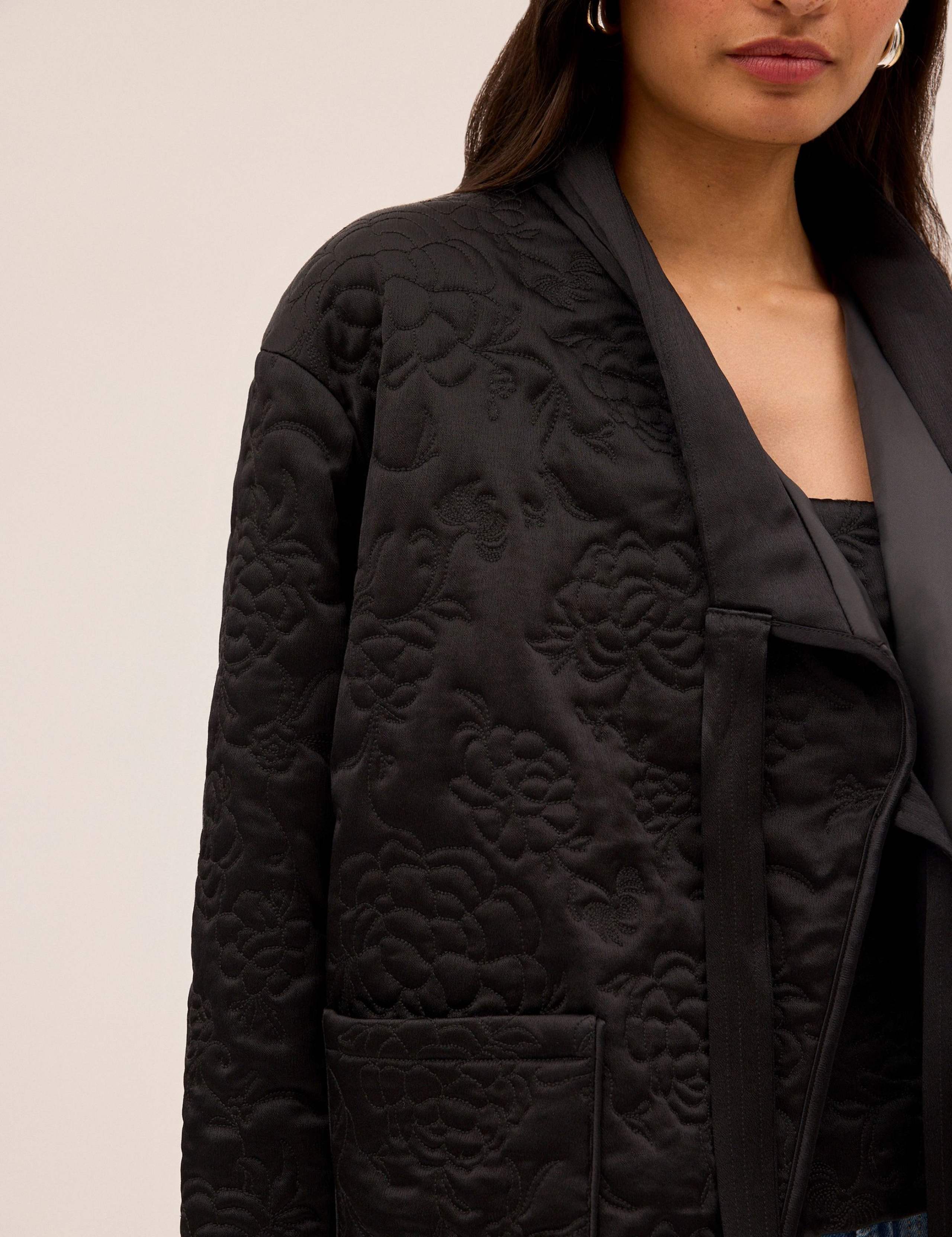 Satin Quilted Jacket 4 of 5