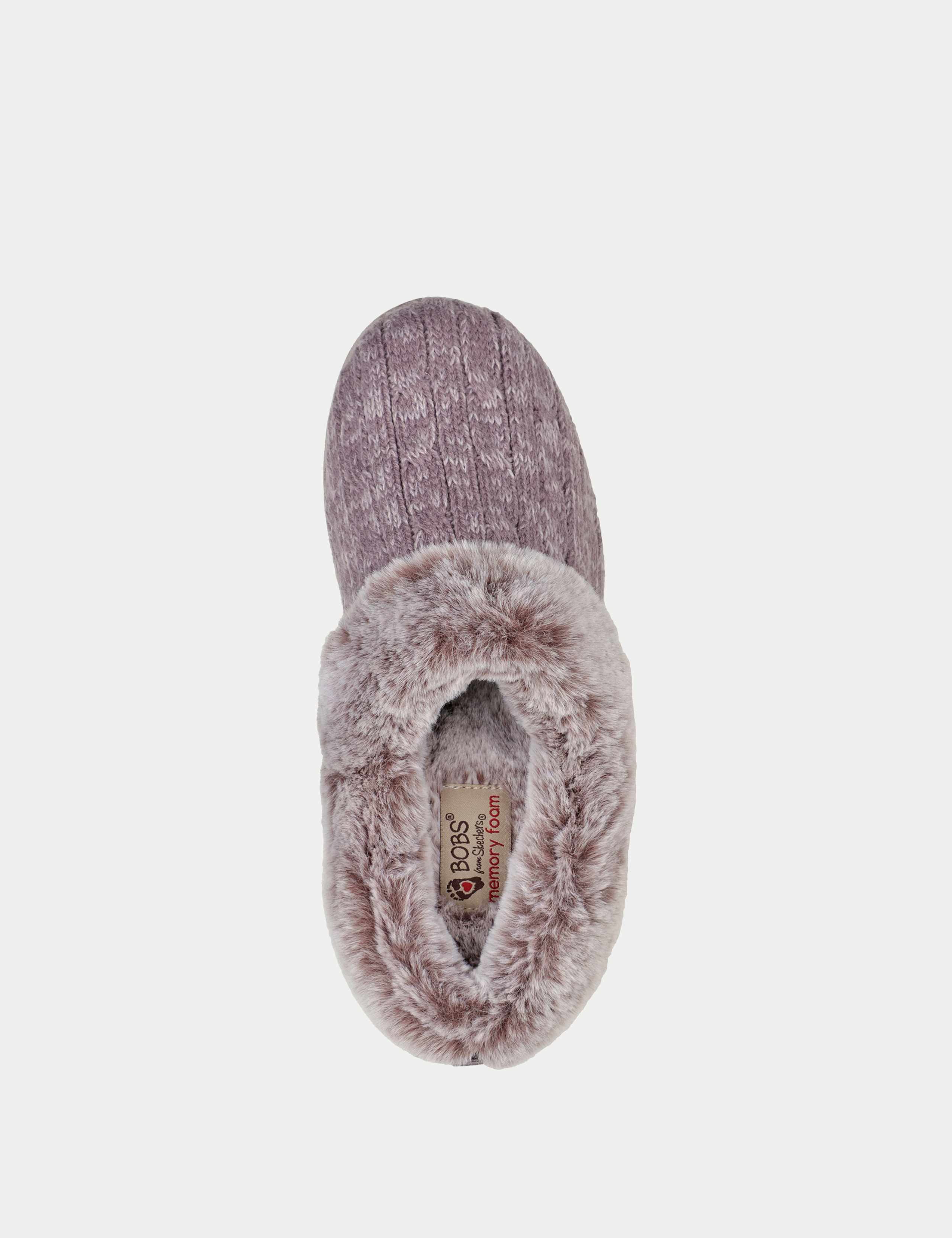Bobs Keepsakes Ice Angel Wide Fit Mule Slippers 4 of 5