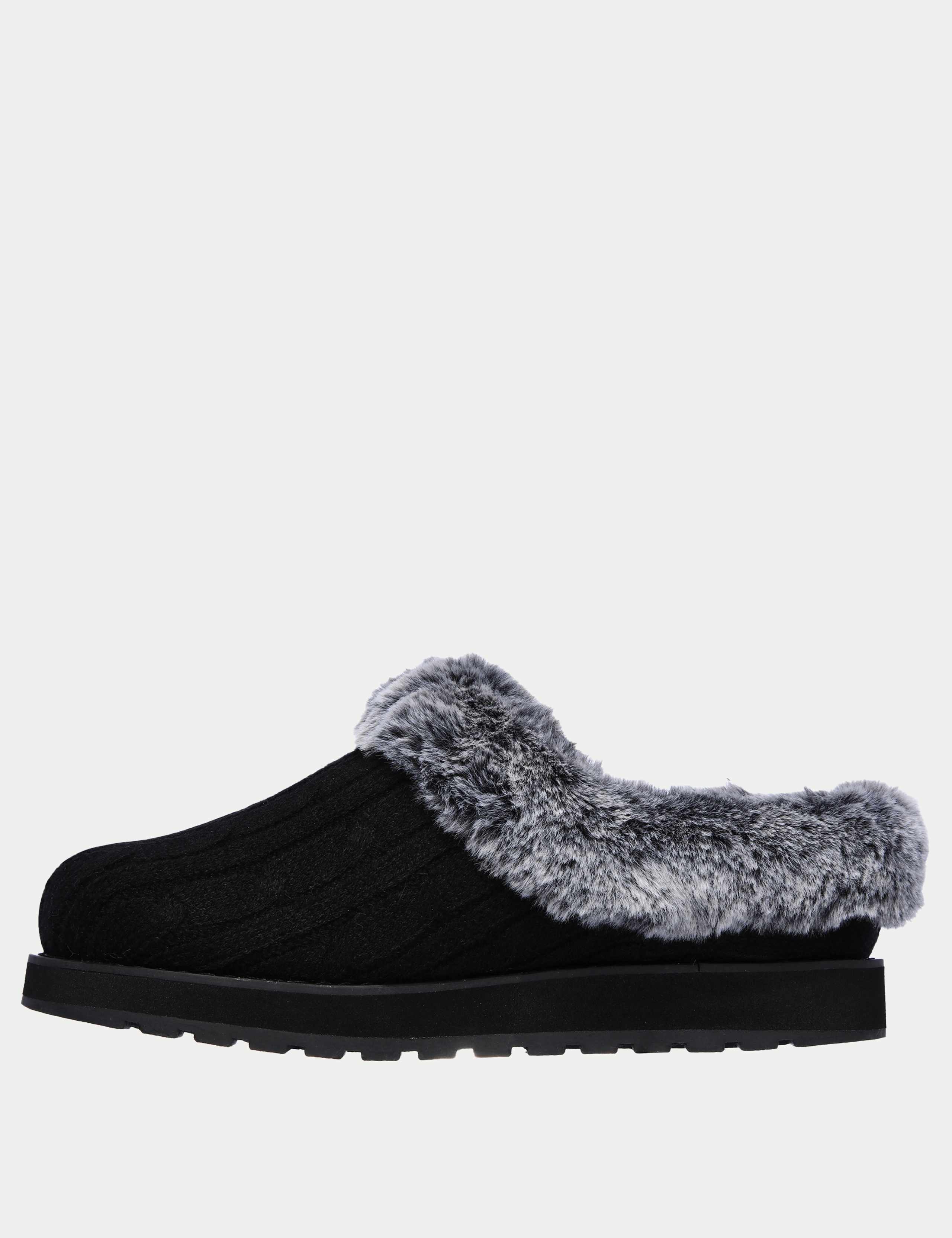 Bobs Keepsakes Ice Angel Wide Fit Mule Slippers 3 of 5