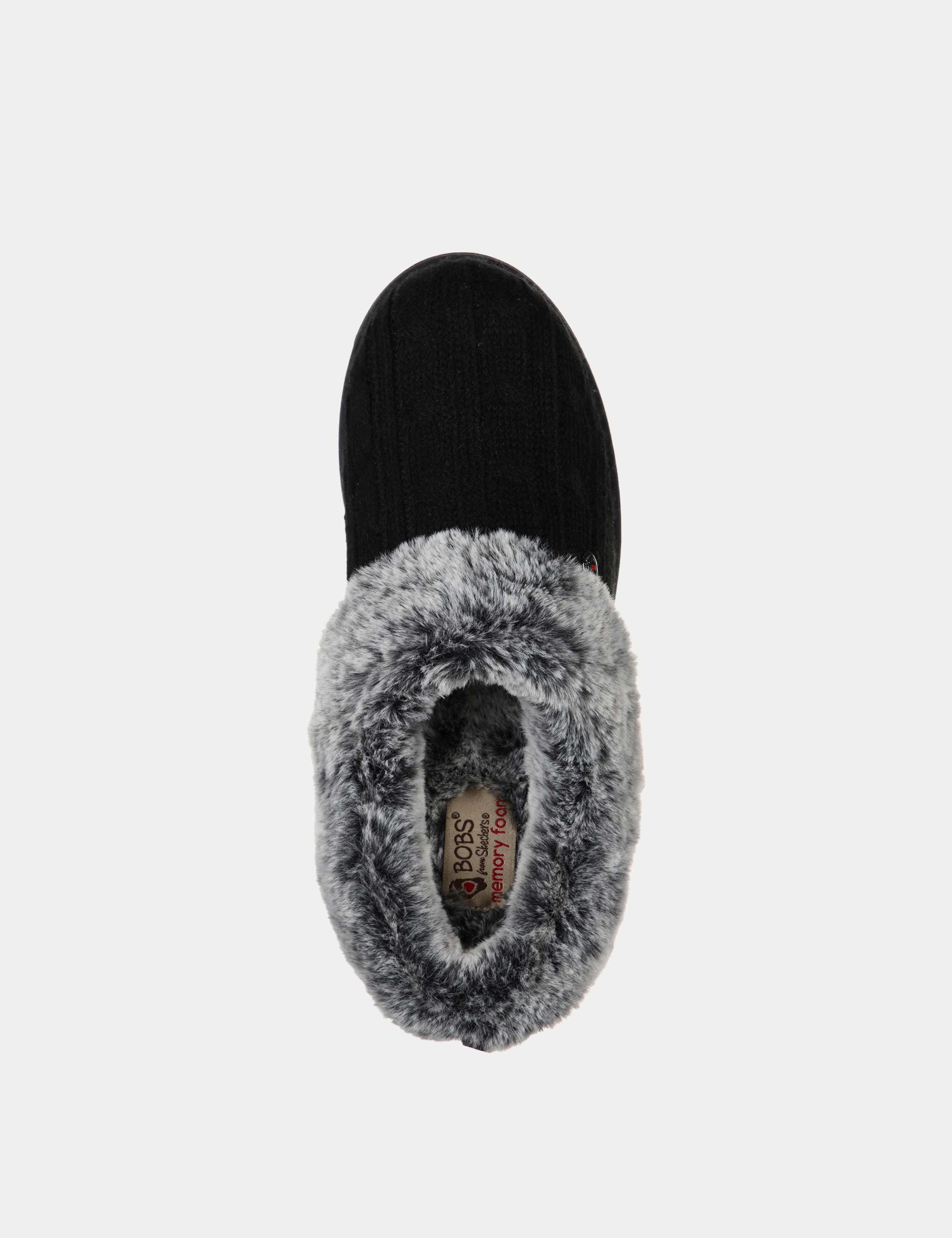 Bobs Keepsakes Ice Angel Wide Fit Mule Slippers 4 of 5