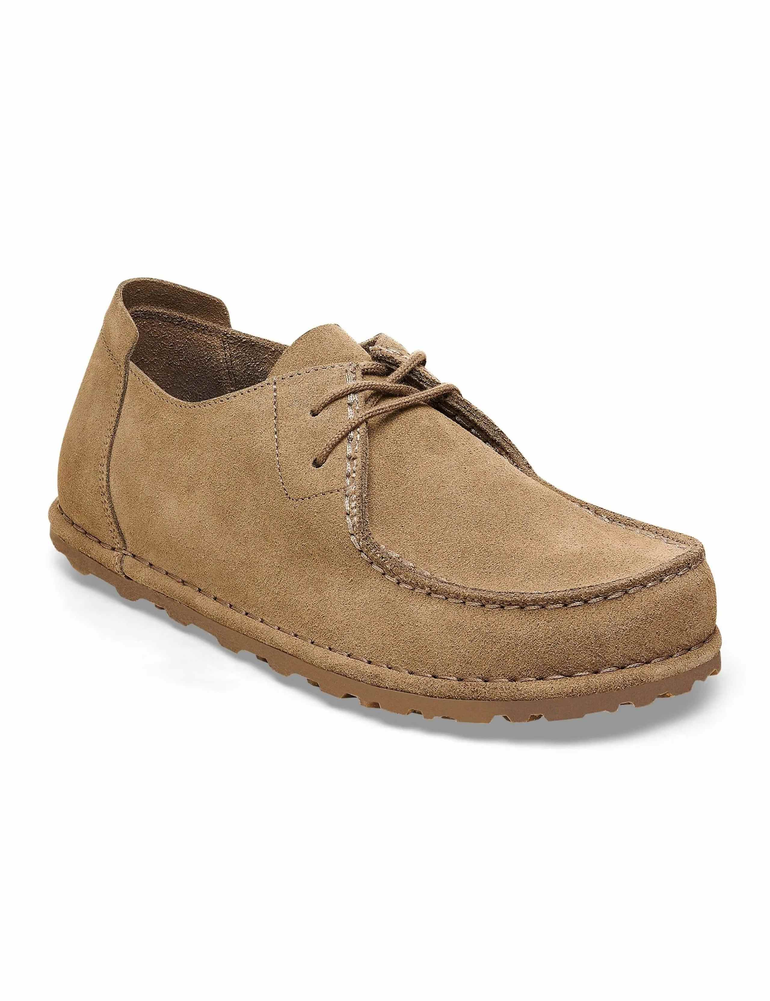 Suede Lace Up Flat Moccasins 3 of 3