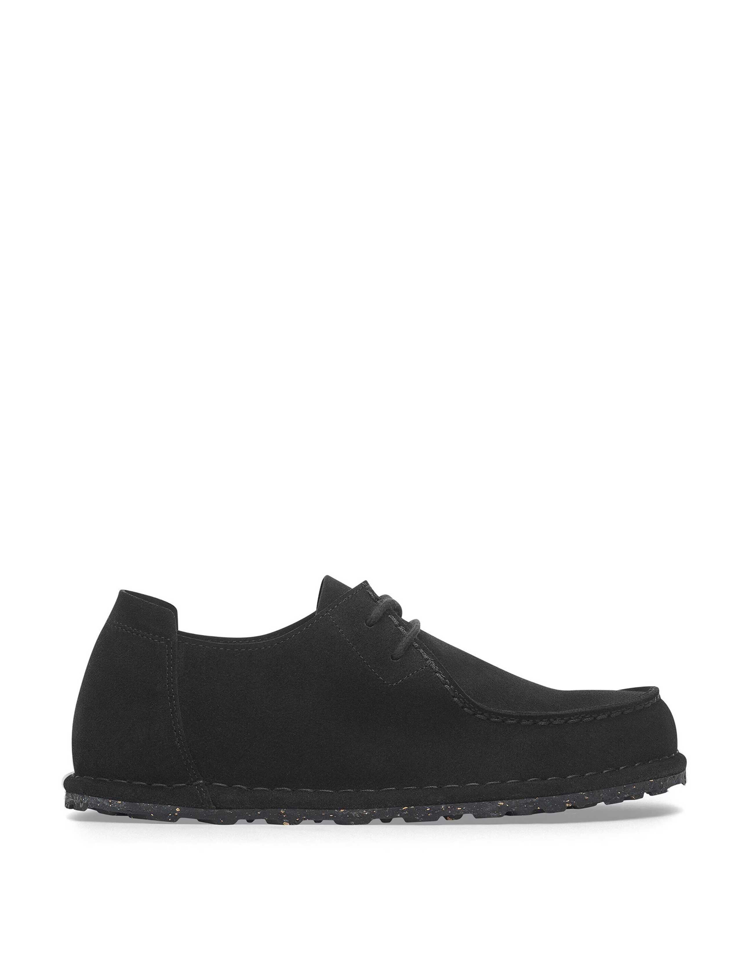 Suede Lace Up Flat Moccasins 1 of 3