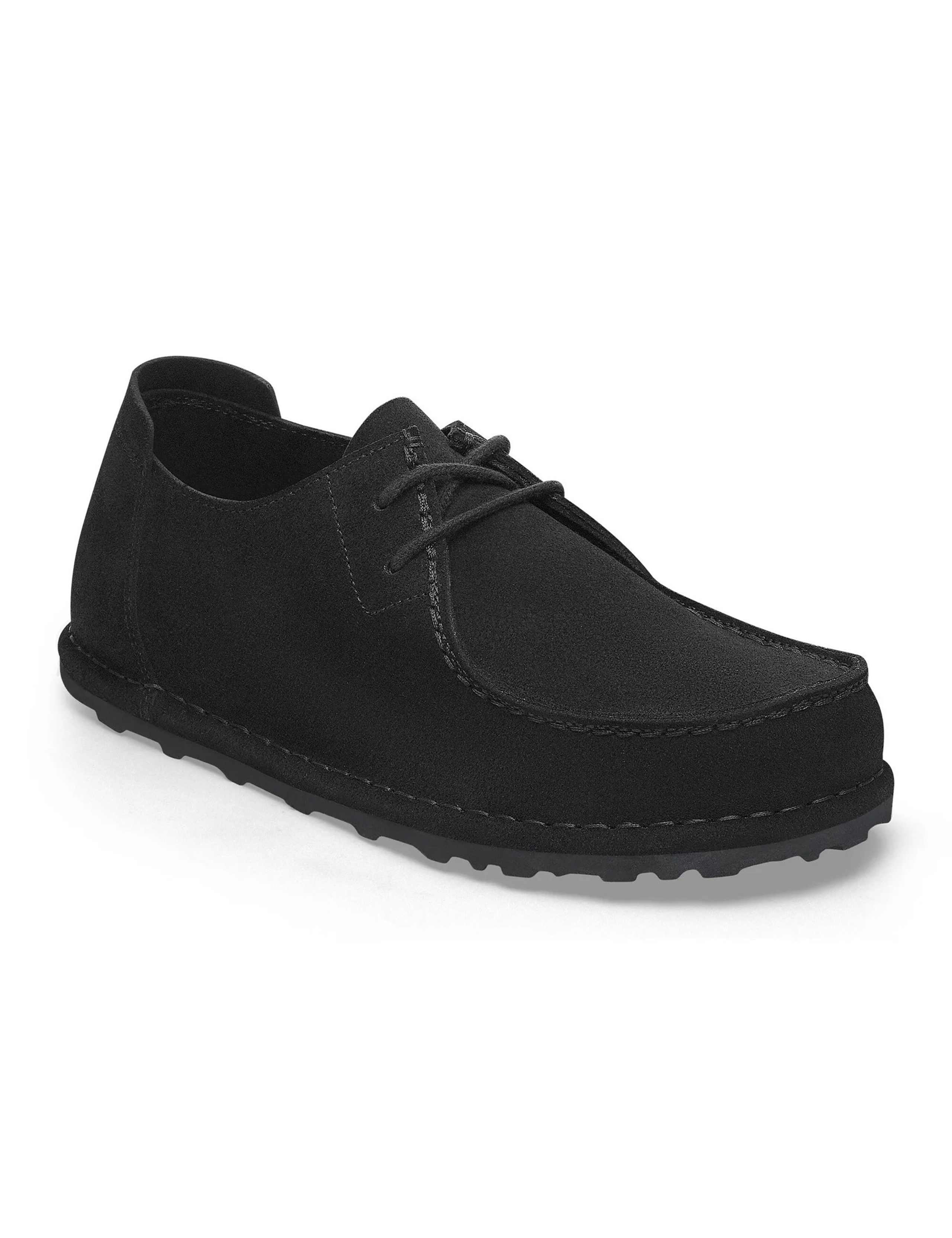 Suede Lace Up Flat Moccasins 3 of 3