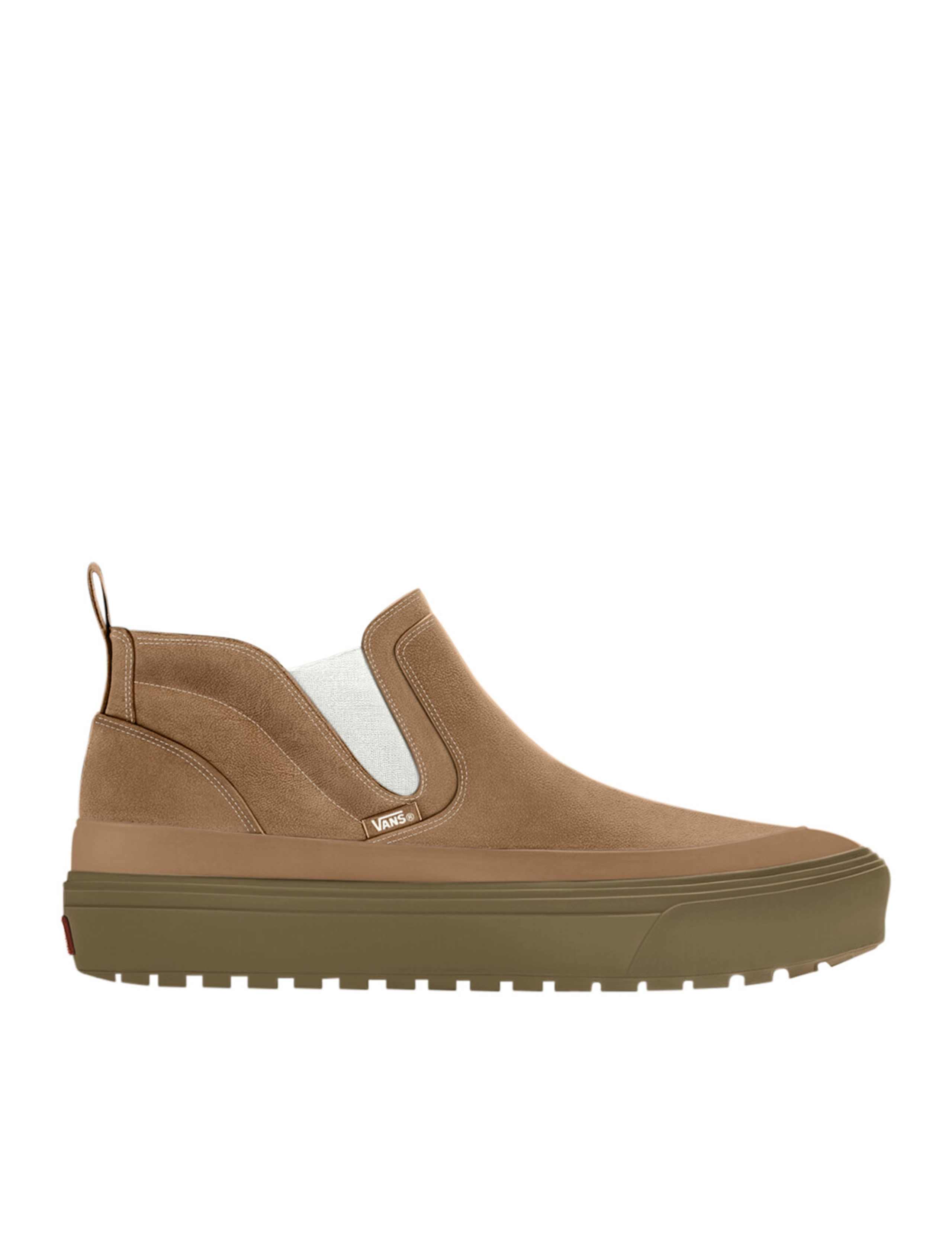 Mid-Slip Insulated Suede Slip-On Trainers 2 of 2