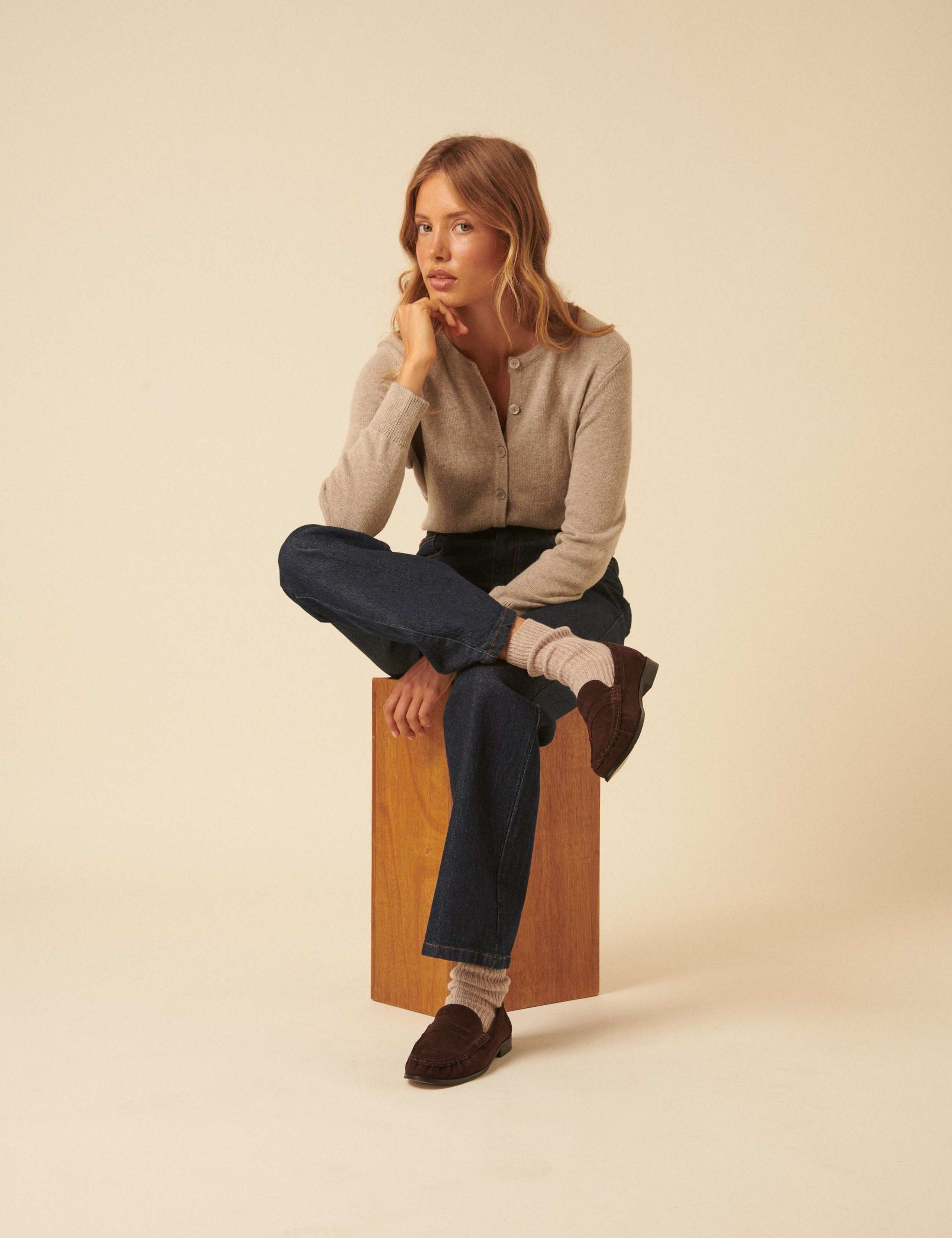 Suede Slip On Flat Loafers 4 of 6