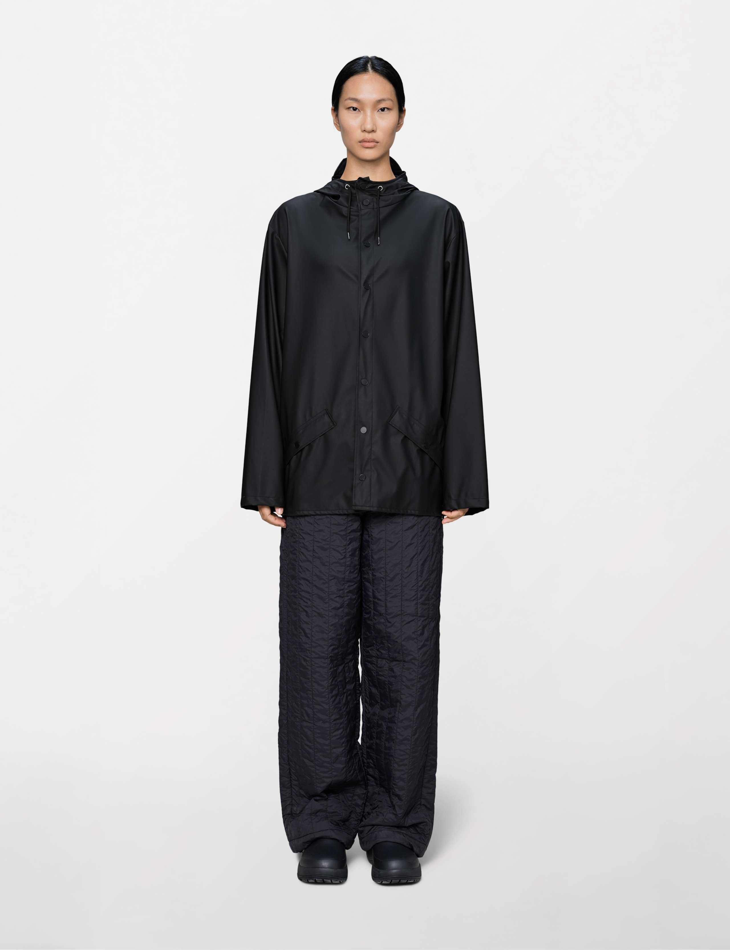 Waterproof Hooded Rain Jacket 2 of 7