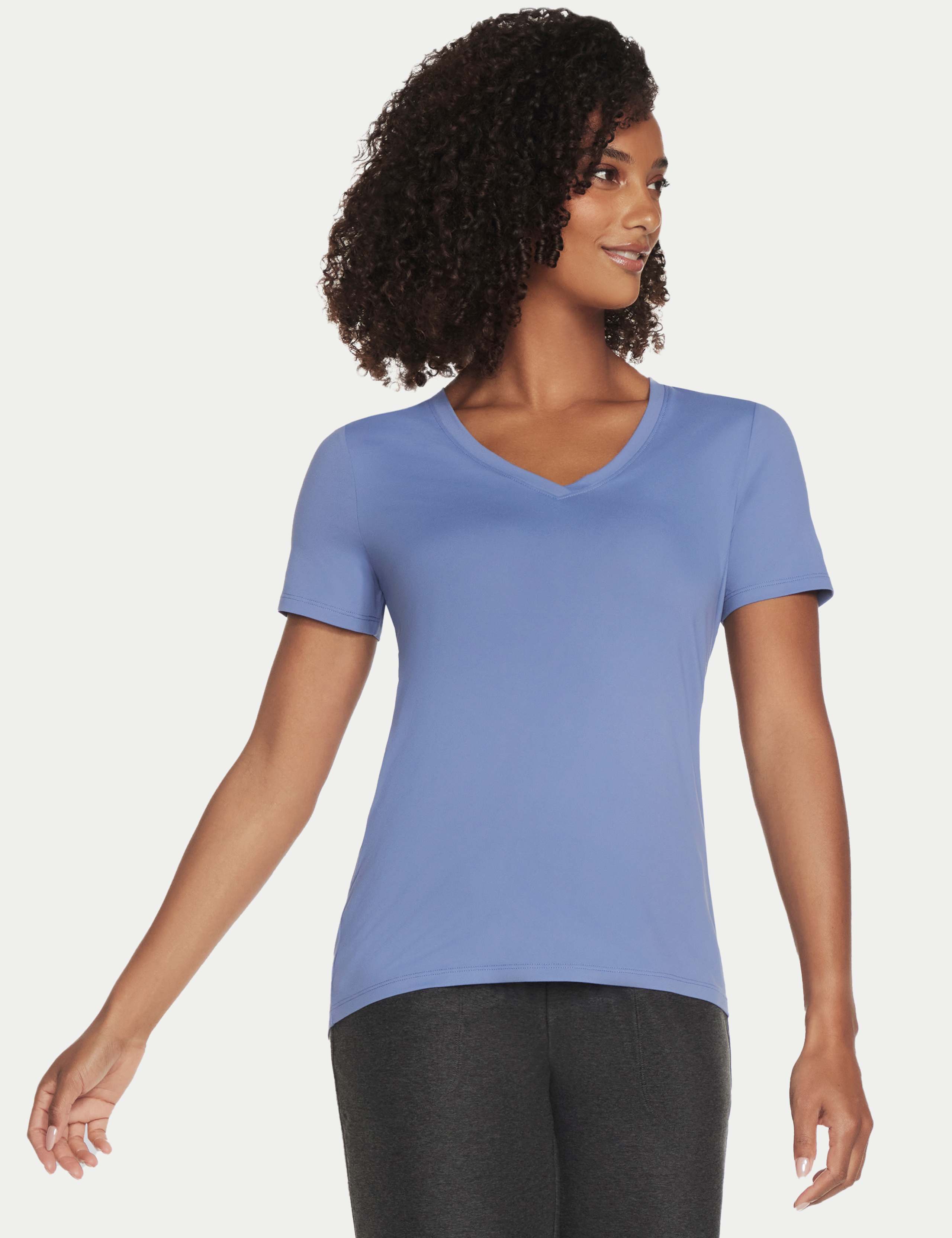 Go Dri Serene V-Neck T-Shirt 1 of 3