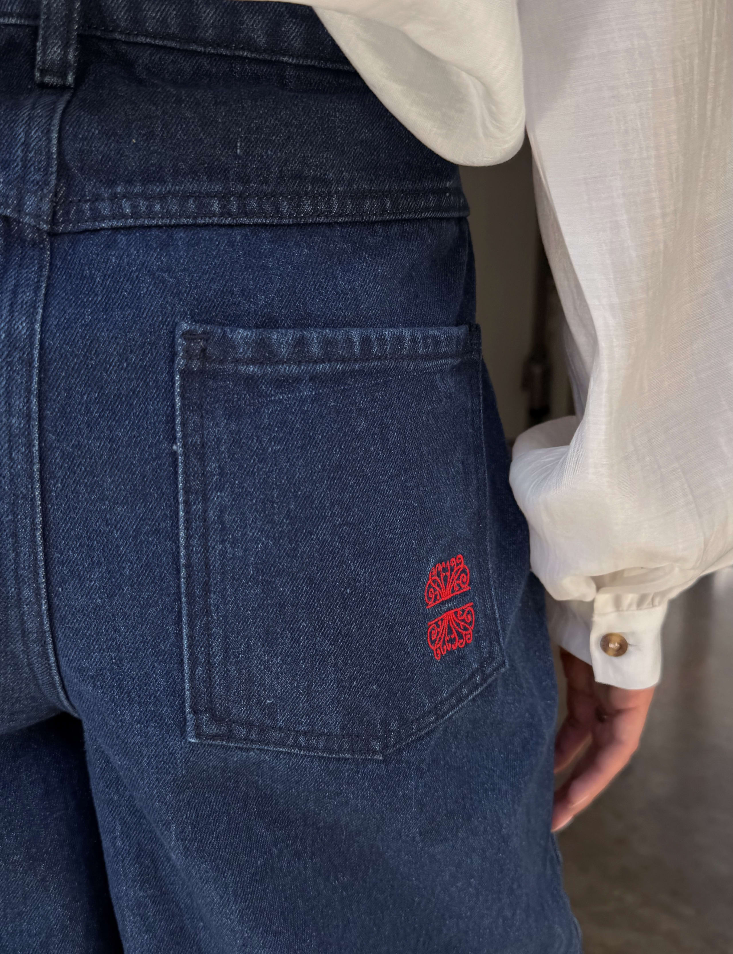 High Waisted Palazzo Jeans 7 of 7