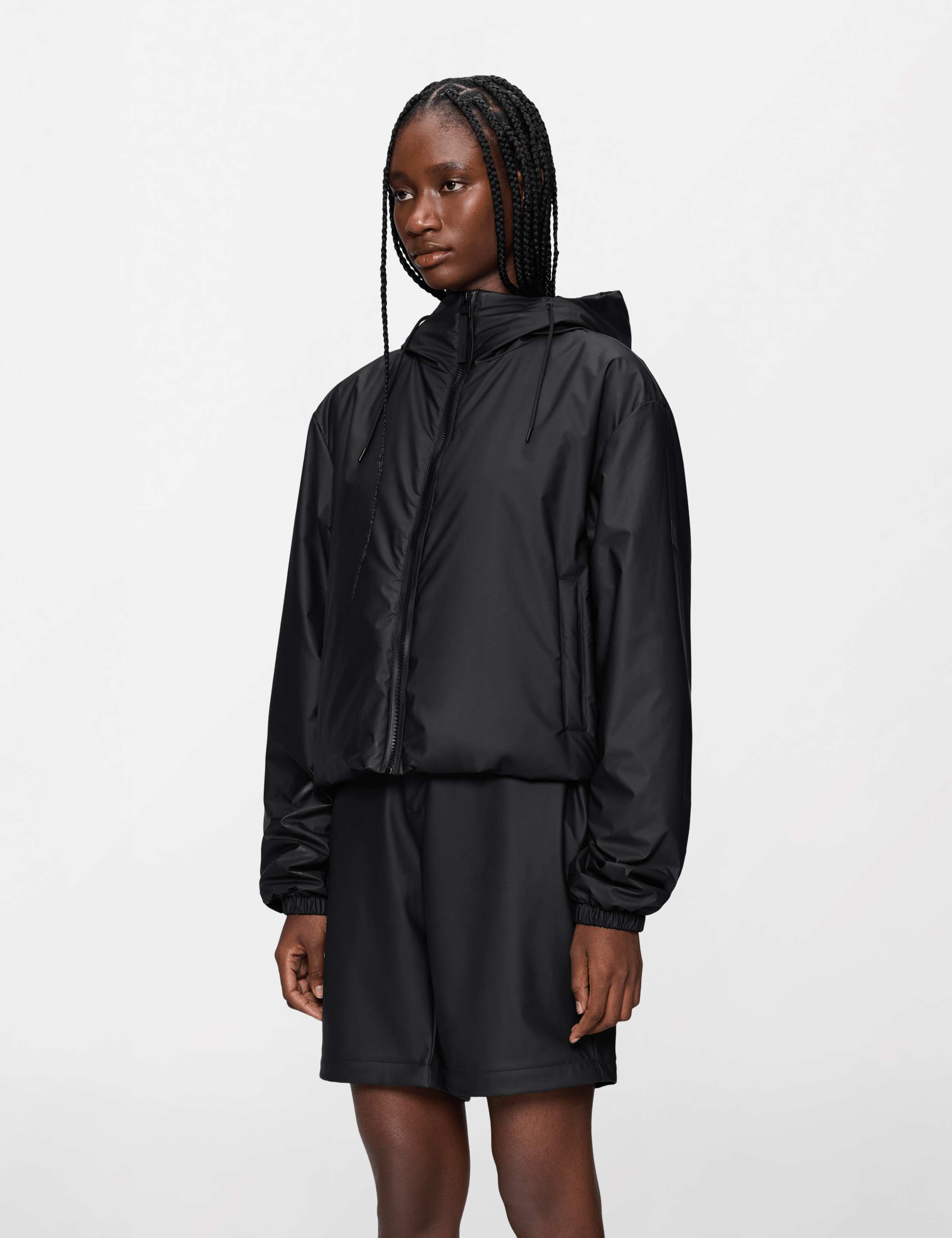 Lohja Waterproof Cropped Rain Jacket 3 of 6