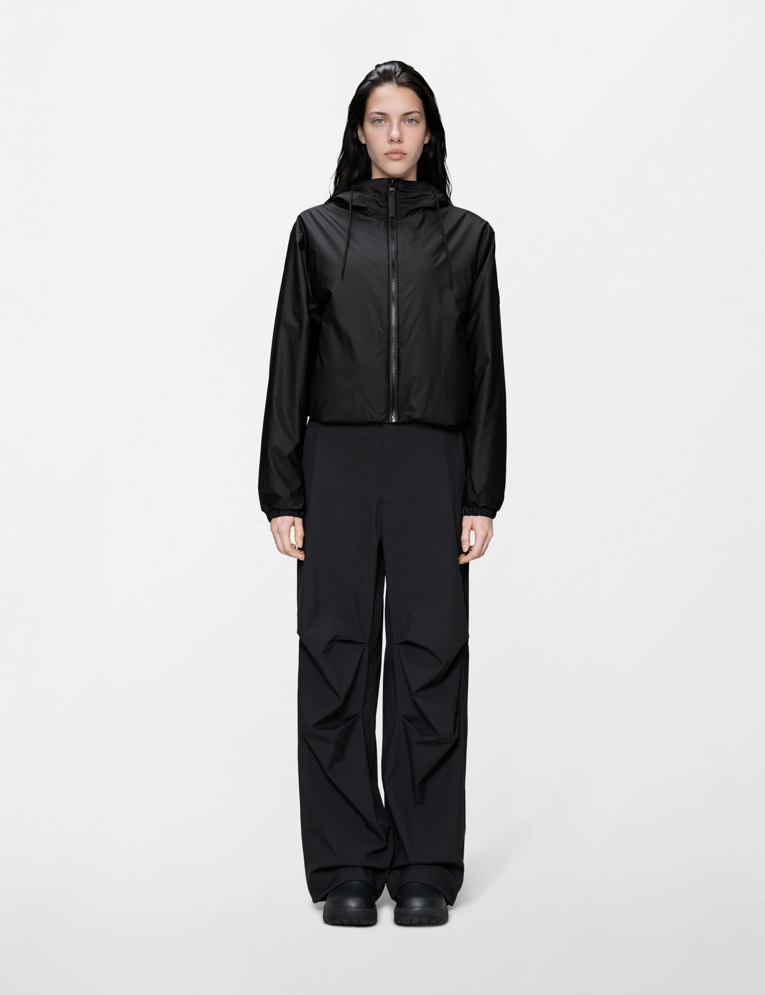 Lohja Waterproof Cropped Rain Jacket 5 of 6