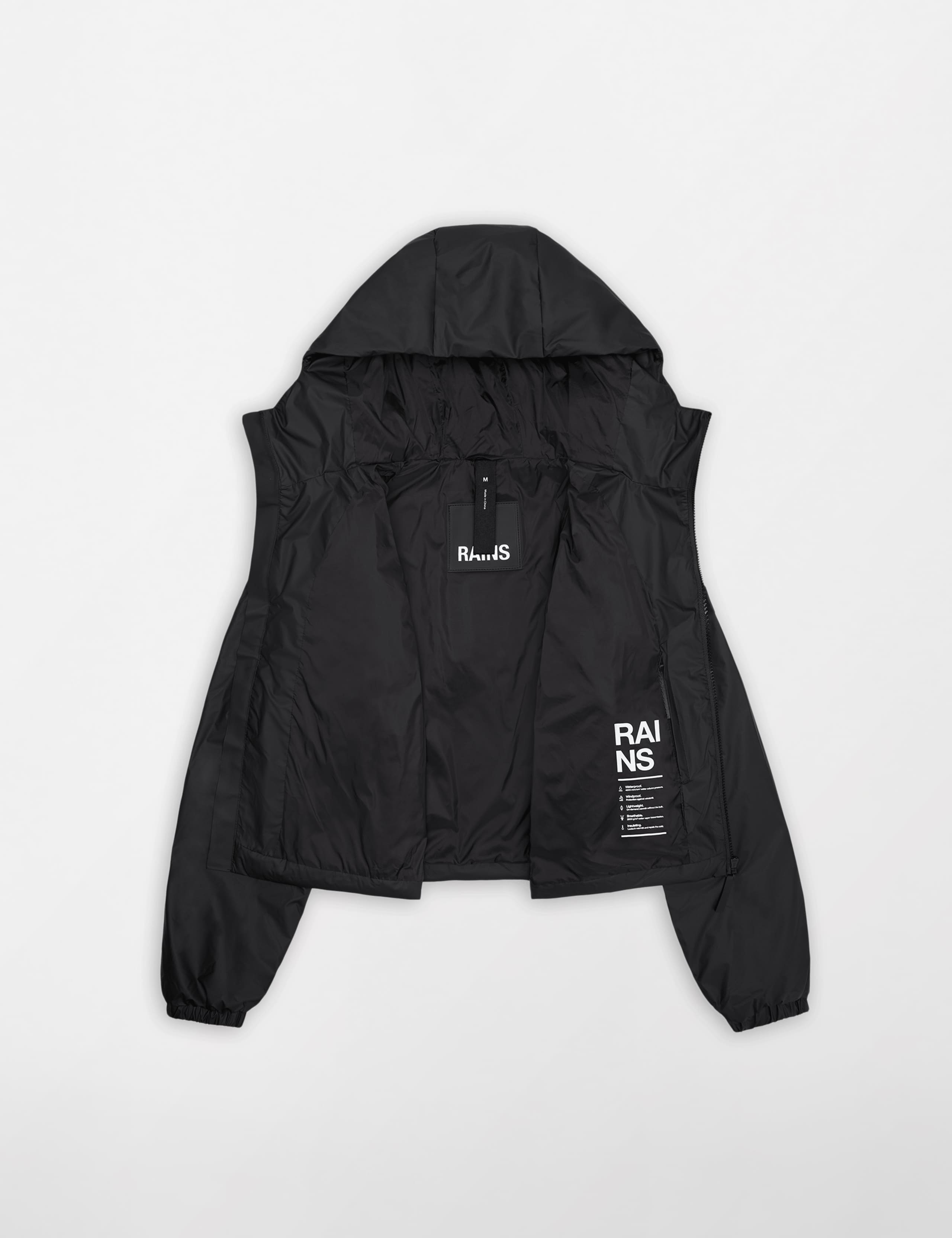 Lohja Waterproof Cropped Rain Jacket 6 of 6