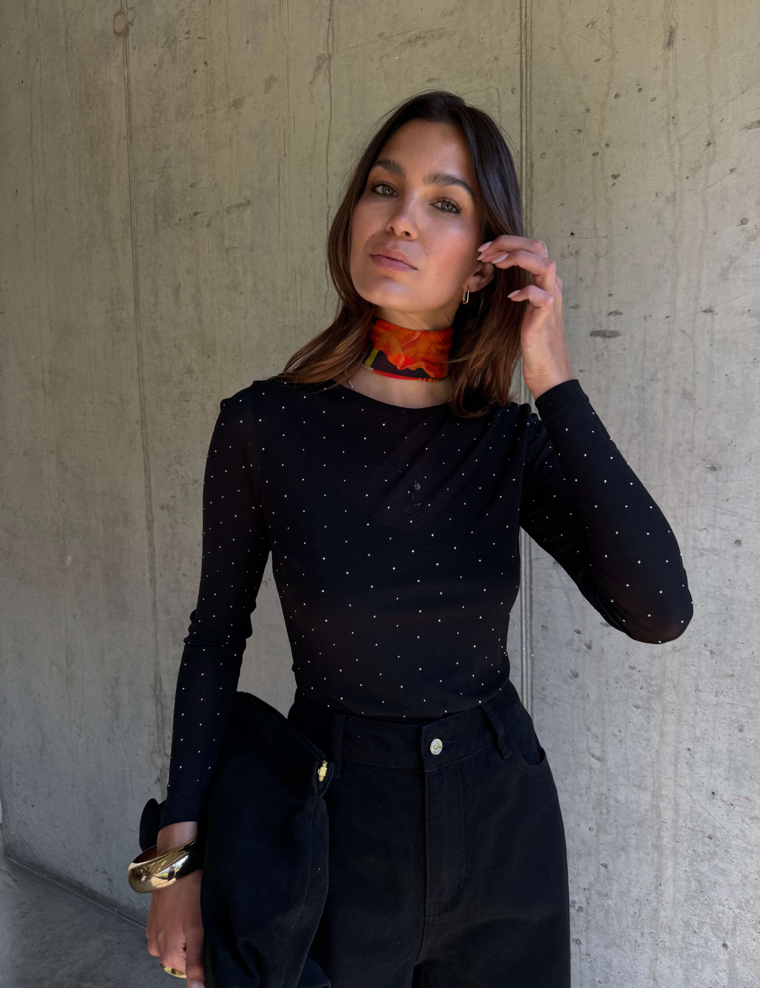 High Waisted Palazzo Jeans 4 of 5