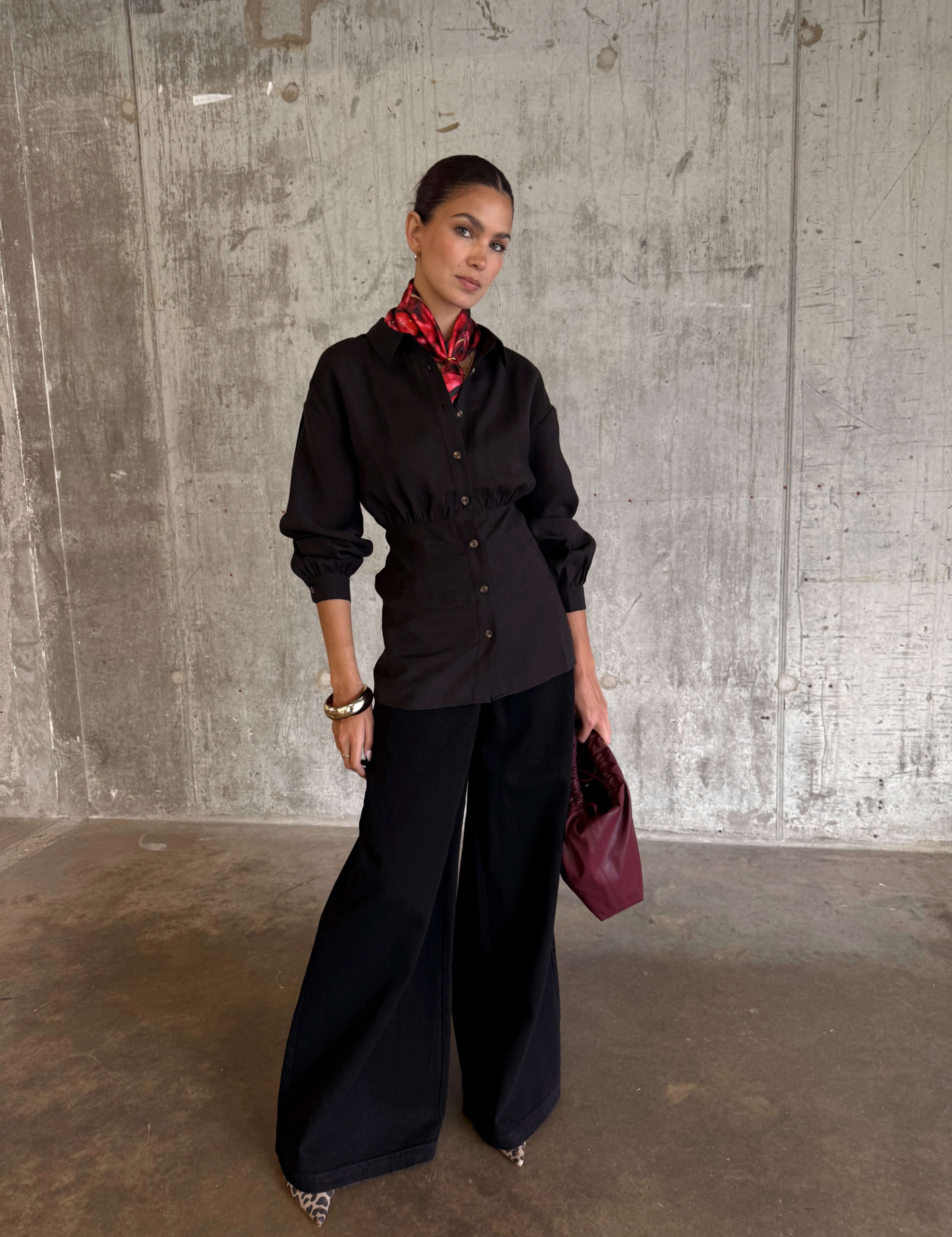 Lyocell Rich Button Through Shirt 3 of 6