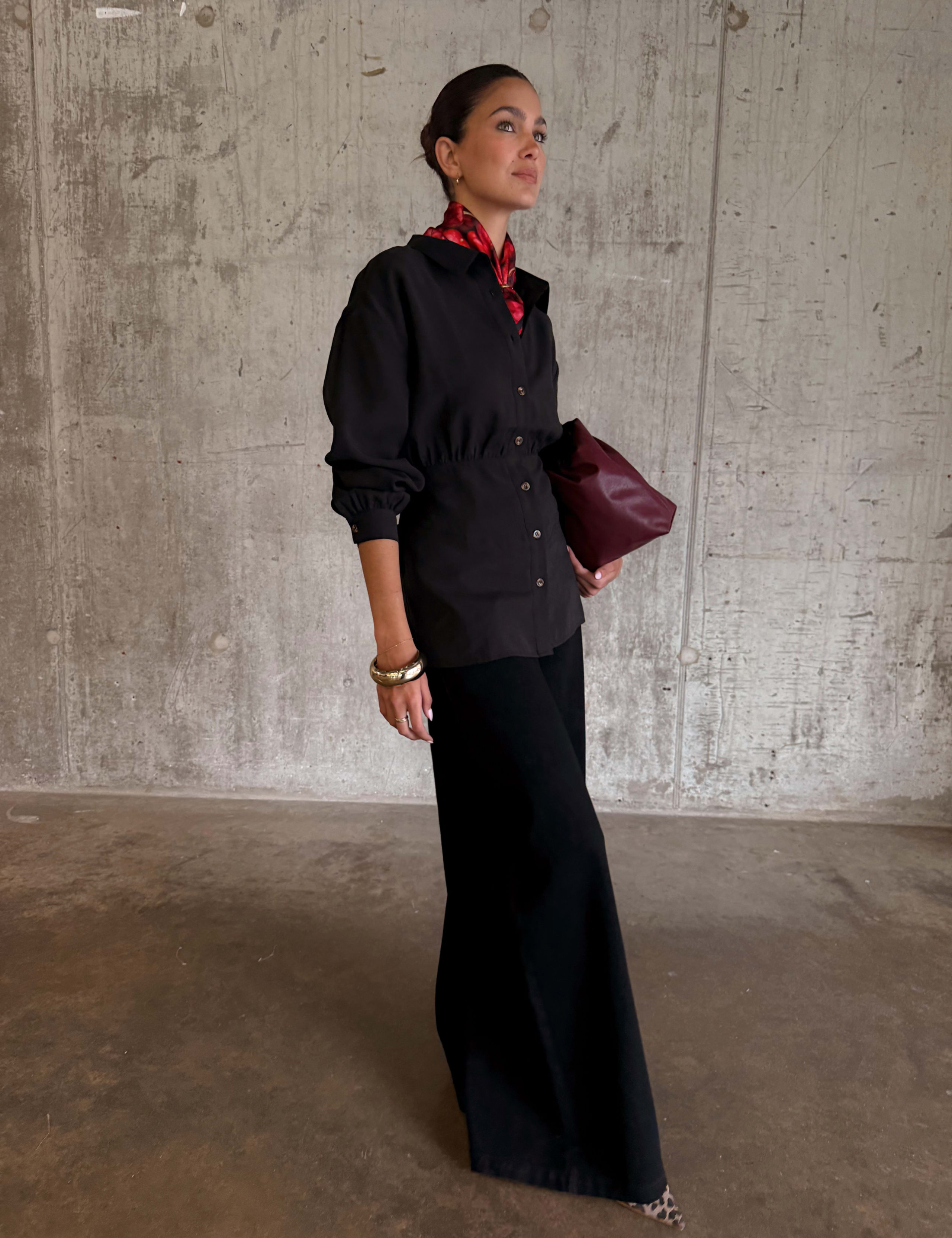 Lyocell Rich Button Through Shirt 4 of 6