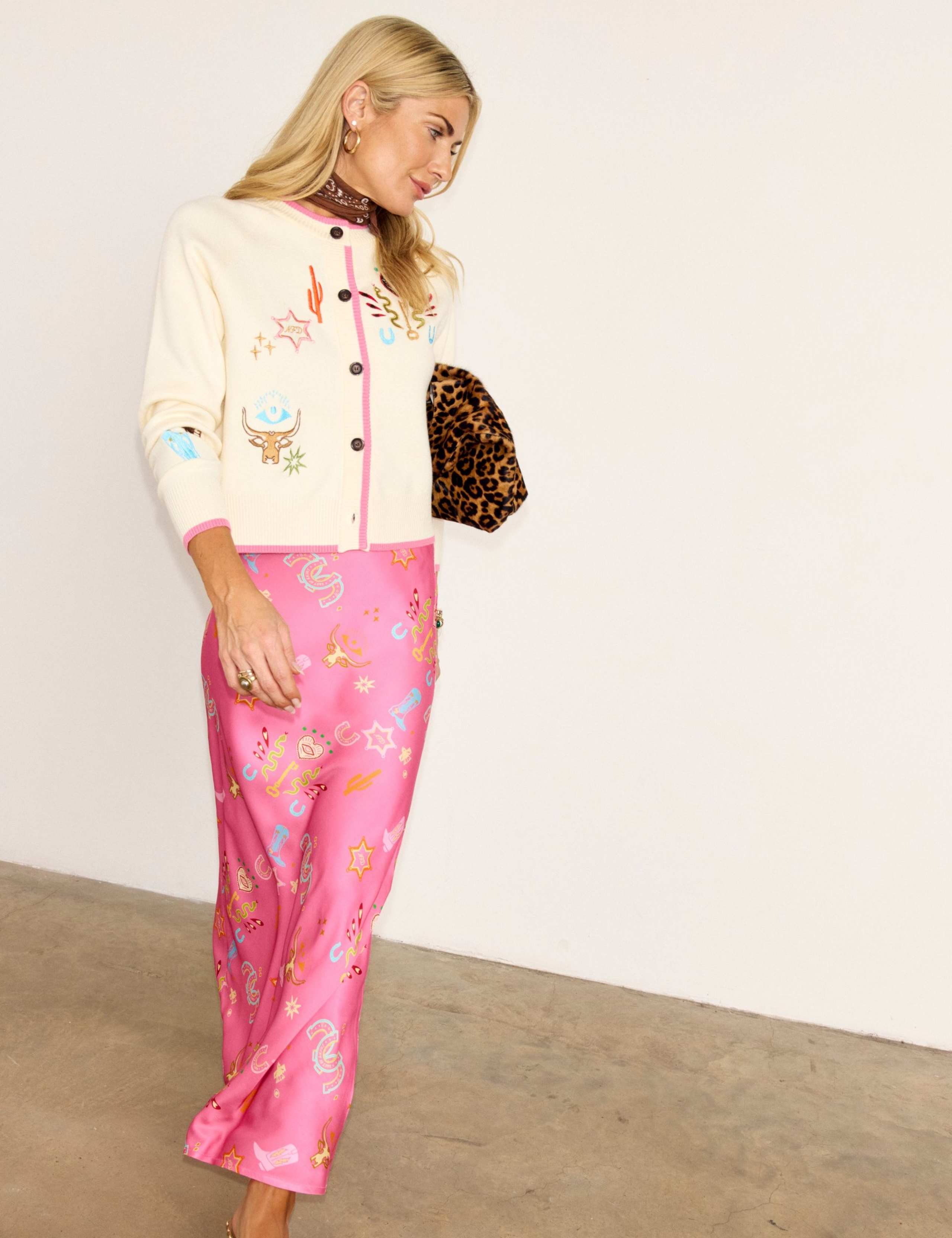 Embroidered Cardigan 3 of 4