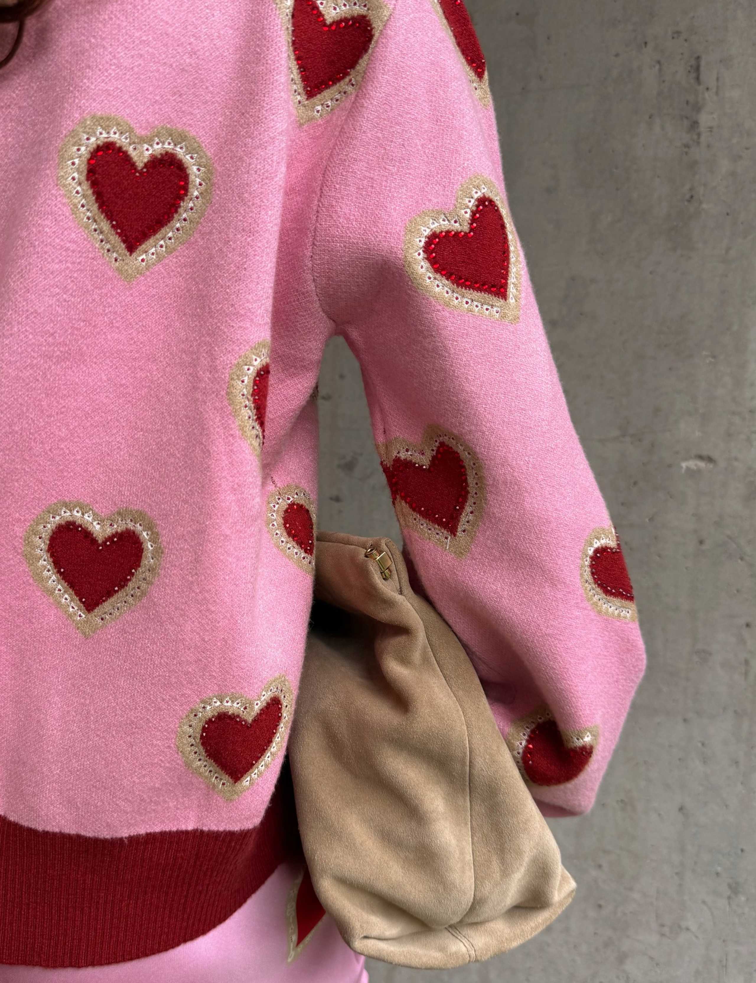 Heart Embellished V-Neck Cardigan 6 of 6