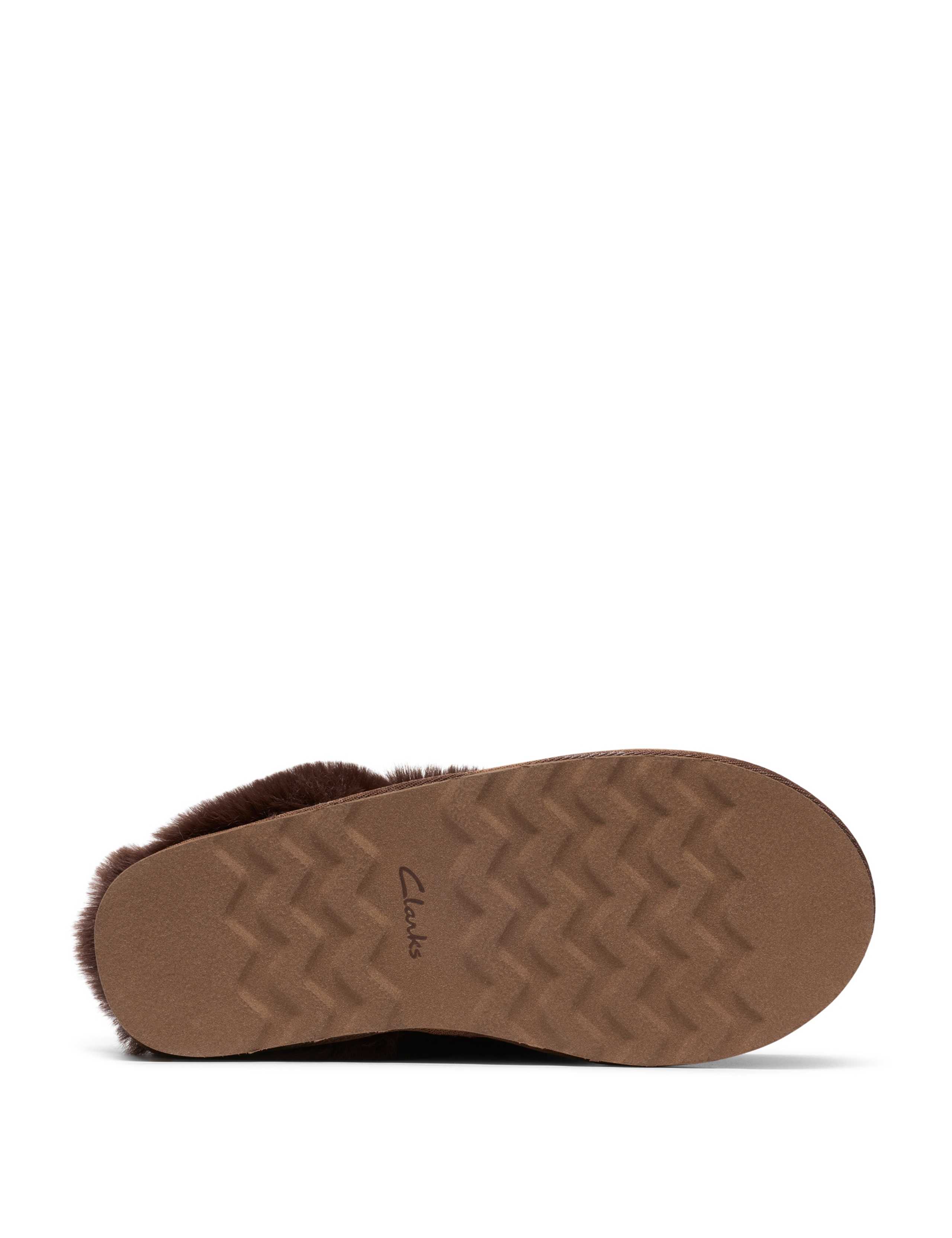 Leopard Print Faux Fur Lining Mule Slippers 6 of 6
